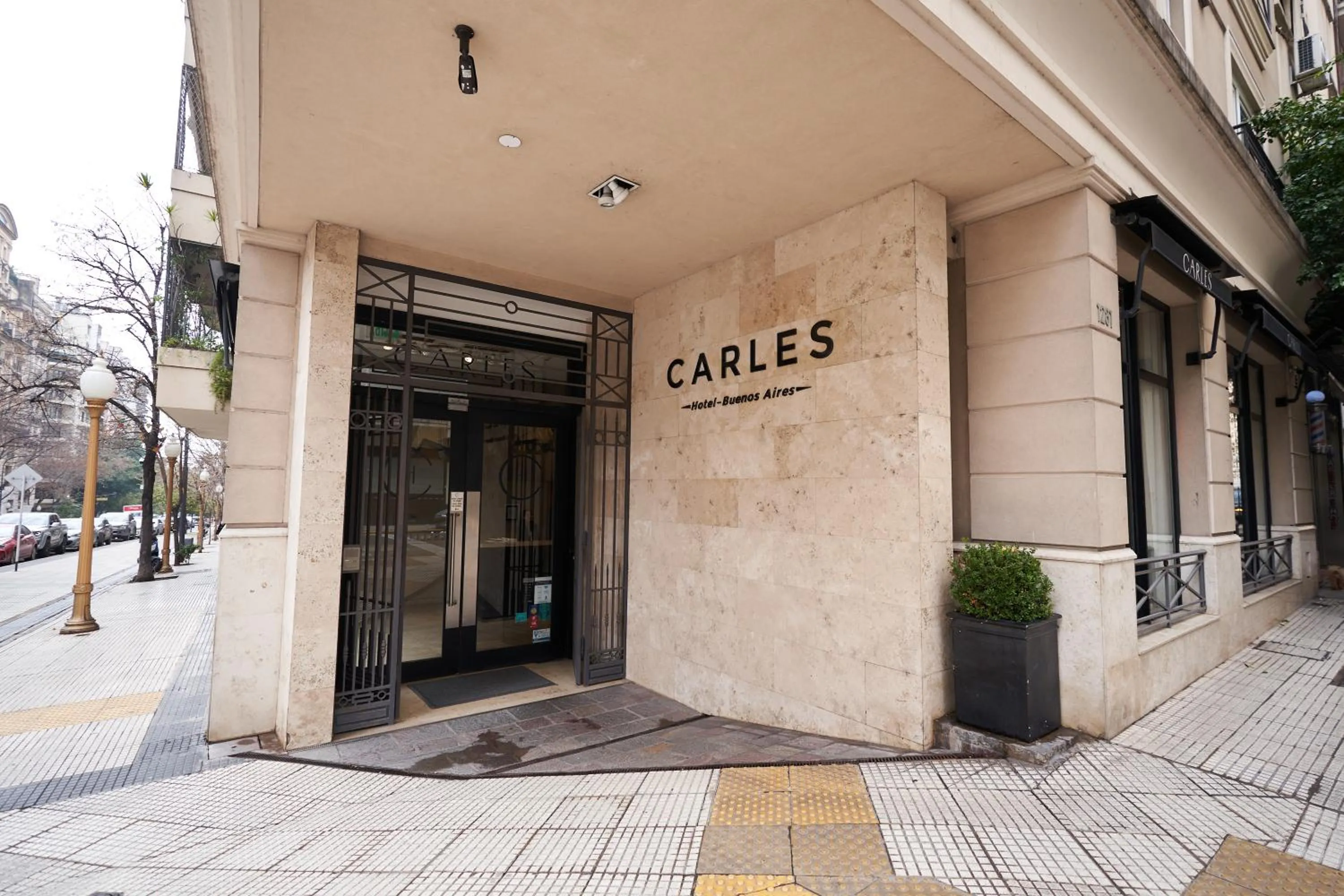 Property building in Carles Hotel
