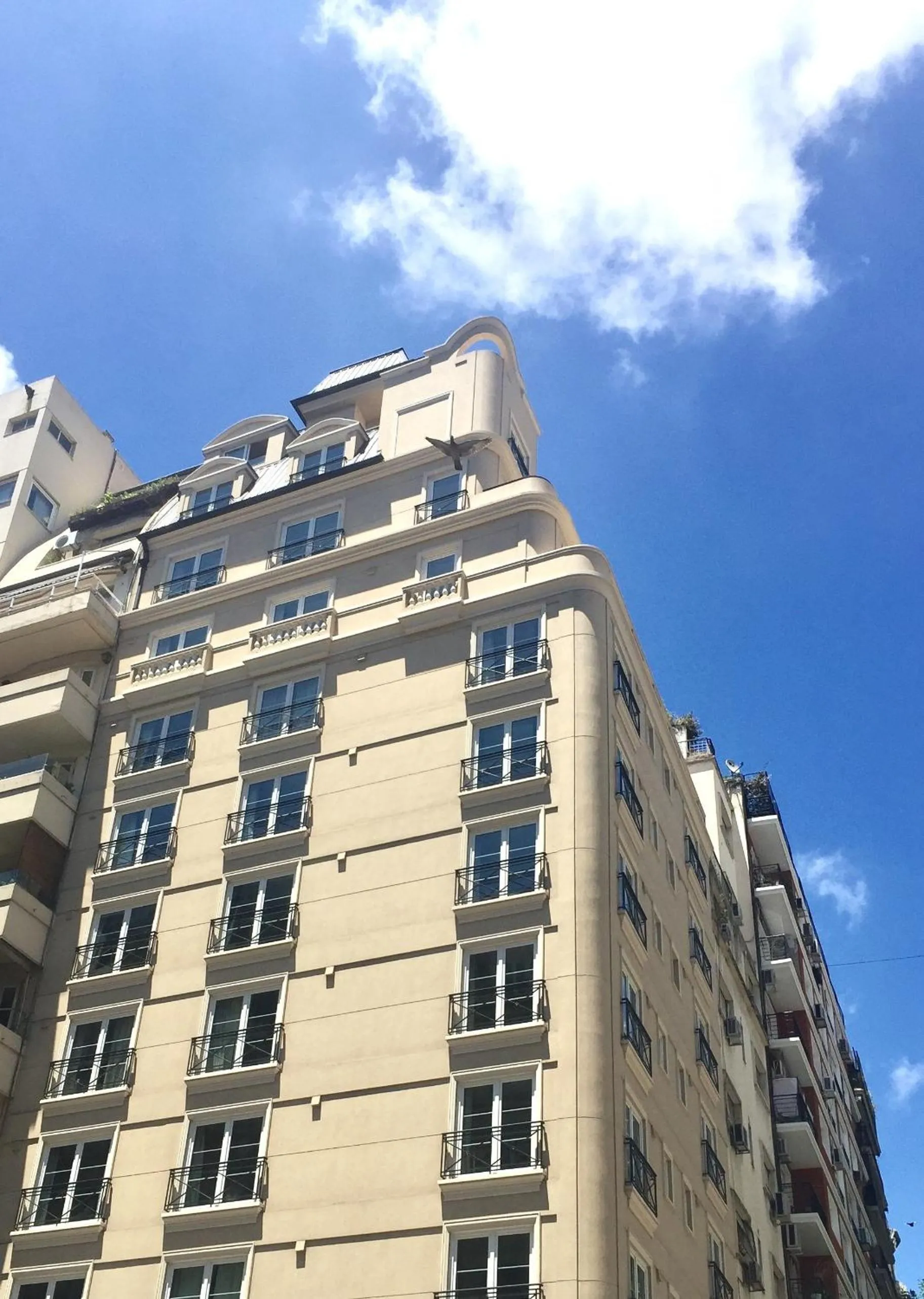 Facade/entrance in Carles Hotel