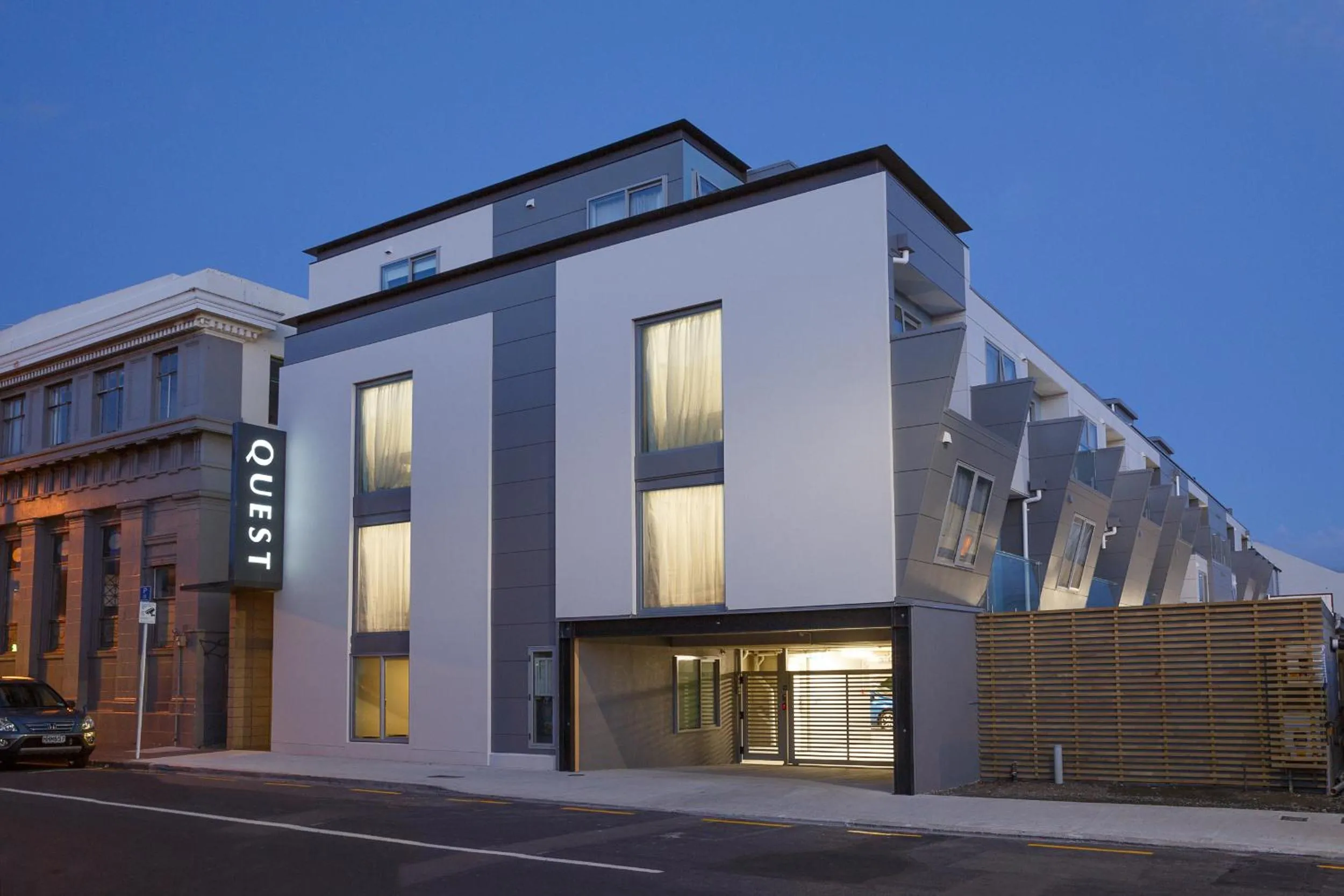 Facade/entrance in Quest Petone