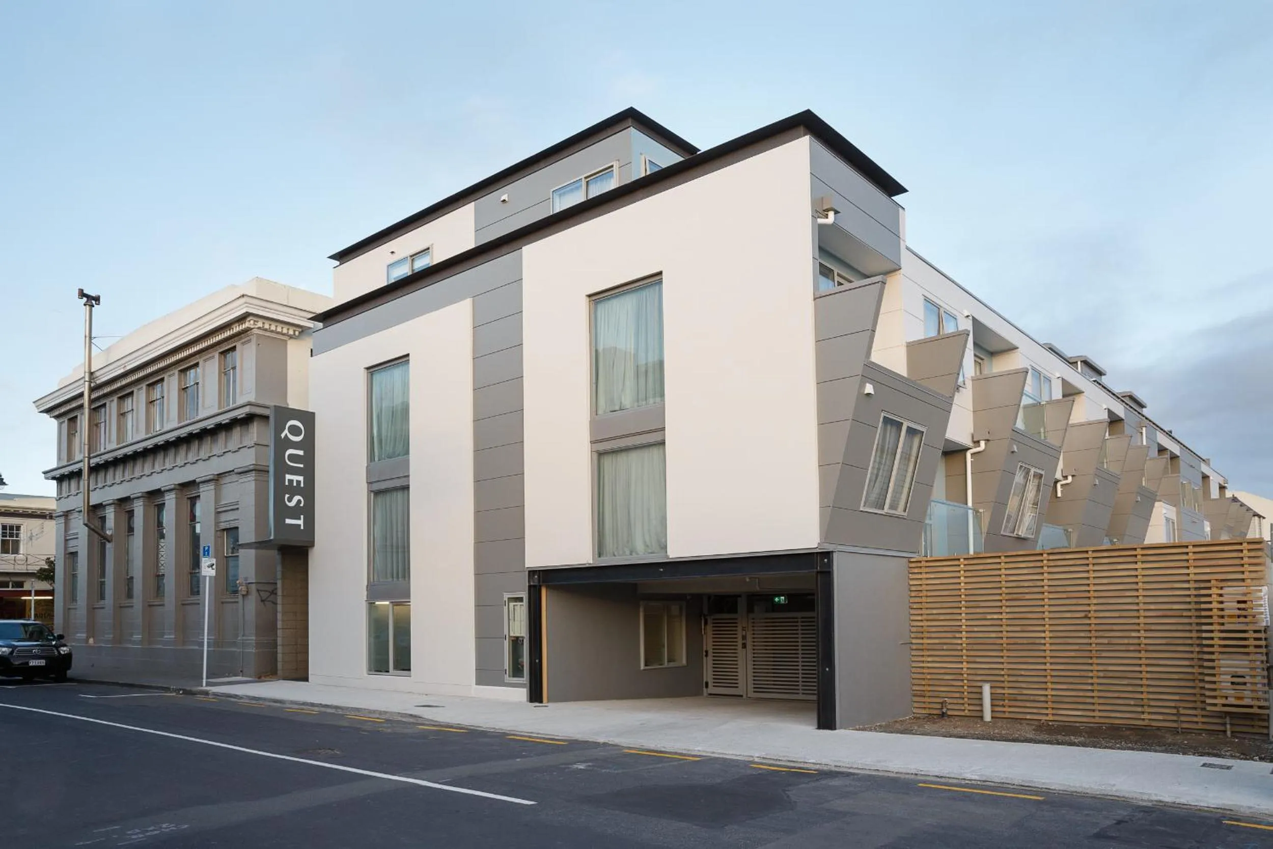 Facade/entrance in Quest Petone