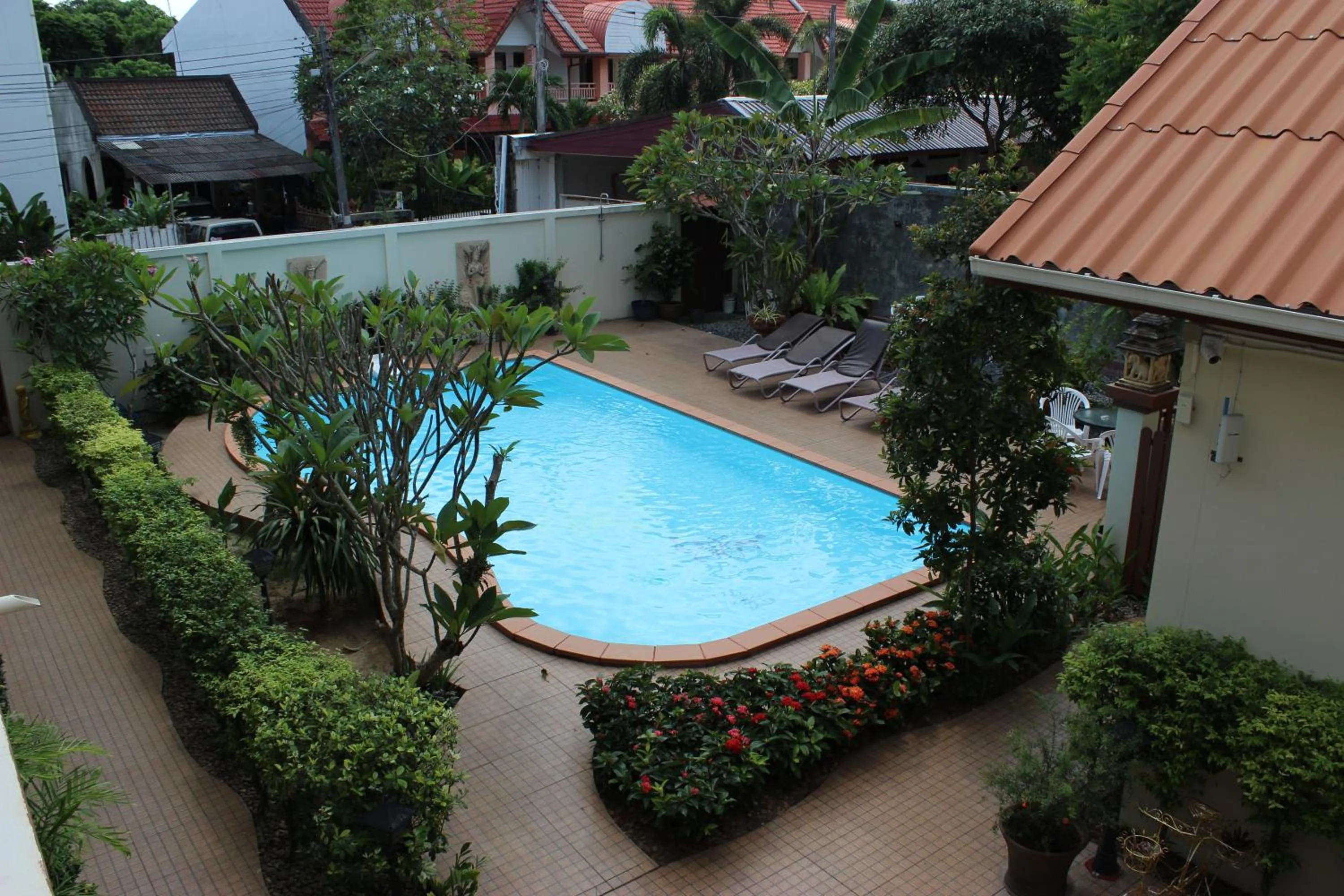 Pool view in Namphung Phuket Boutique Resort