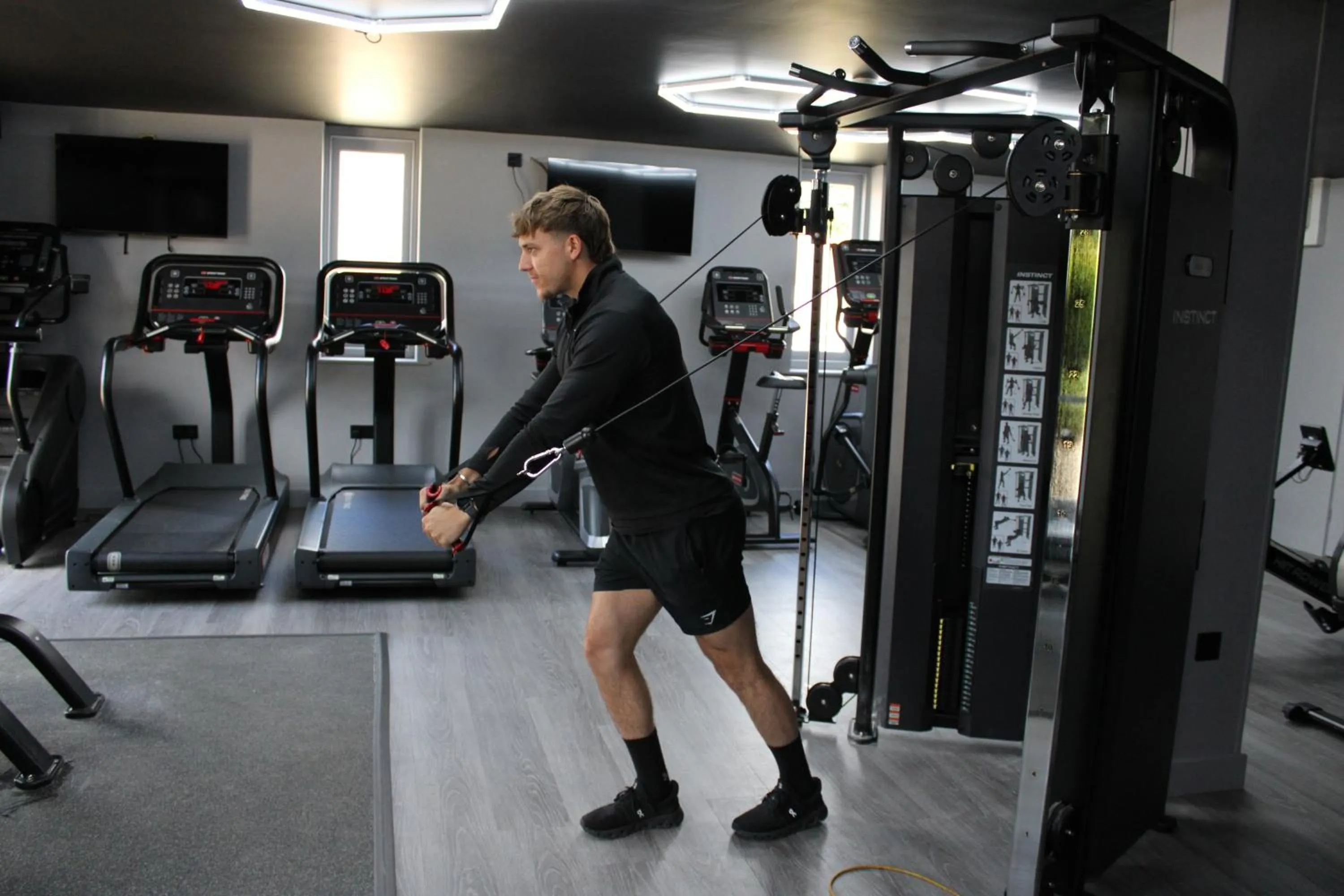Fitness centre/facilities in Heacham Manor Hotel