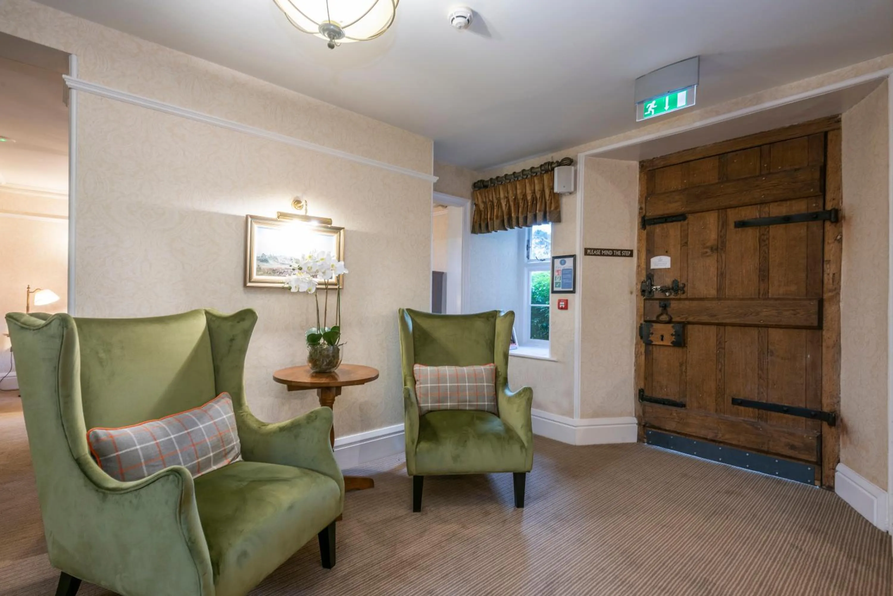 Communal lounge/ TV room in Heacham Manor Hotel