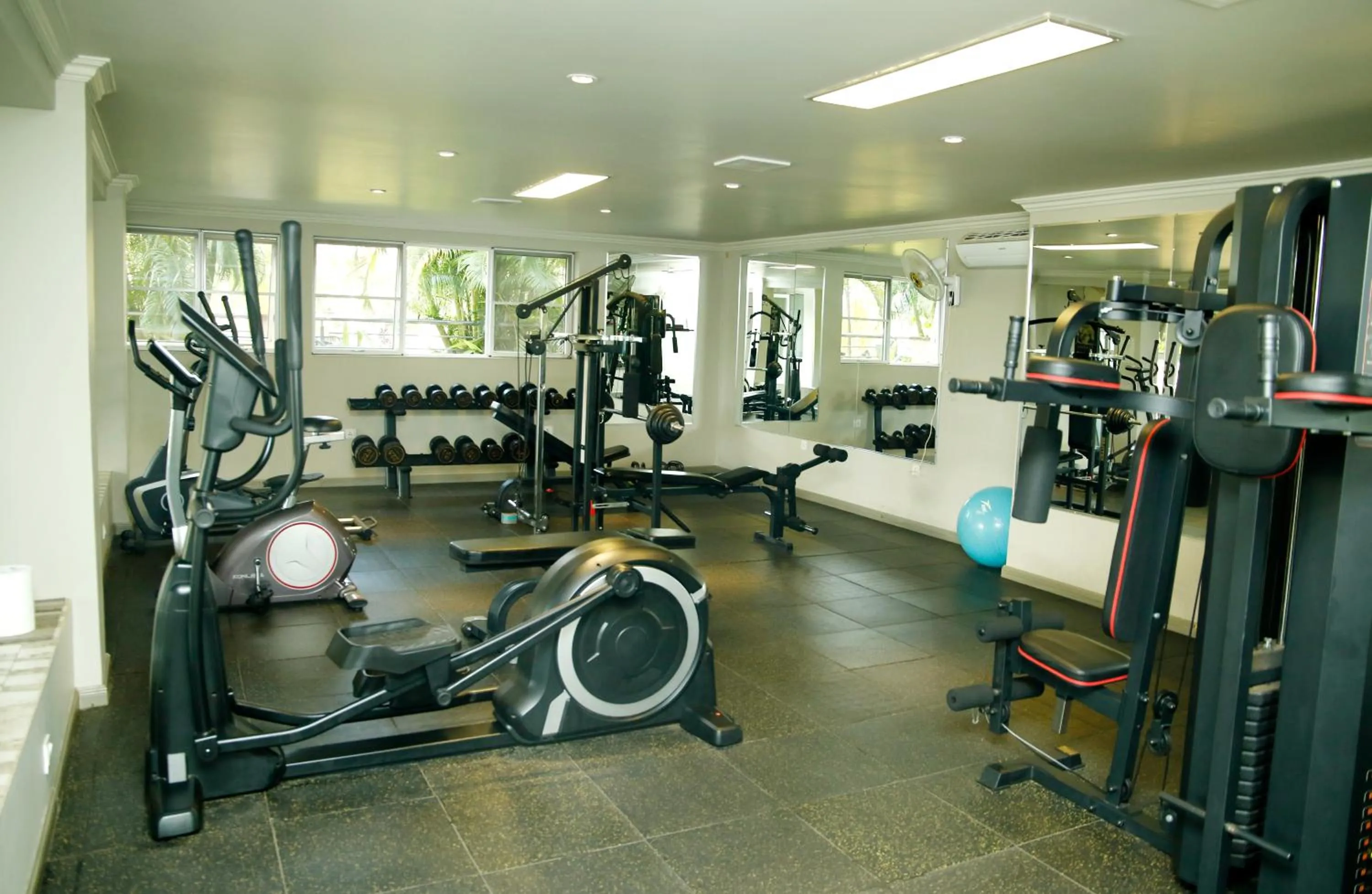 Fitness centre/facilities in Kiriri Garden Hotel