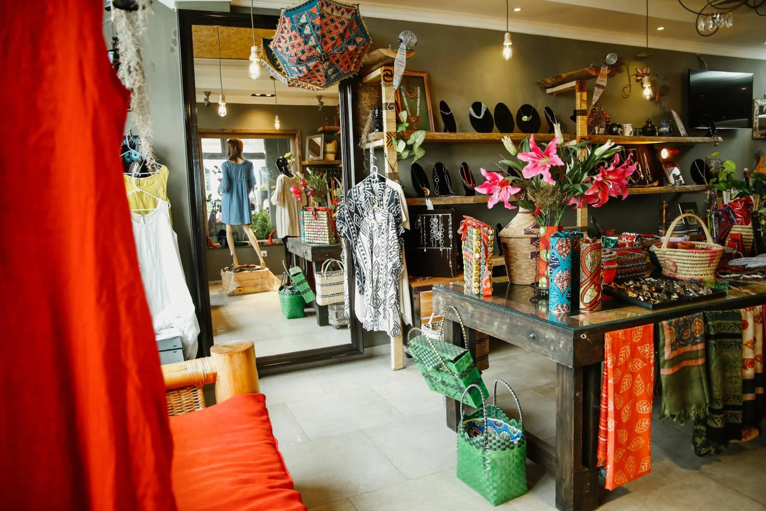 Shopping Area in Kiriri Garden Hotel