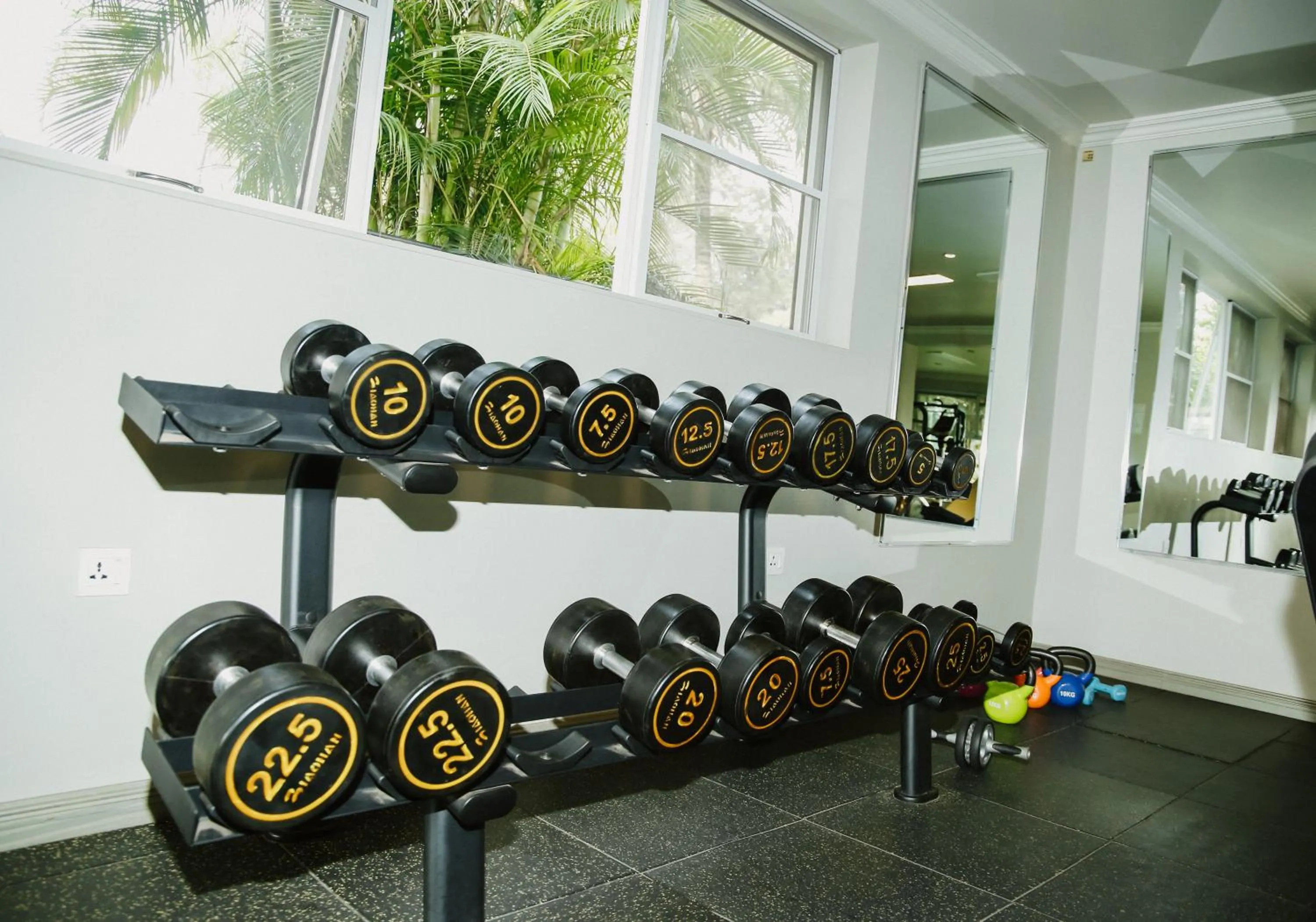 Fitness centre/facilities in Kiriri Garden Hotel