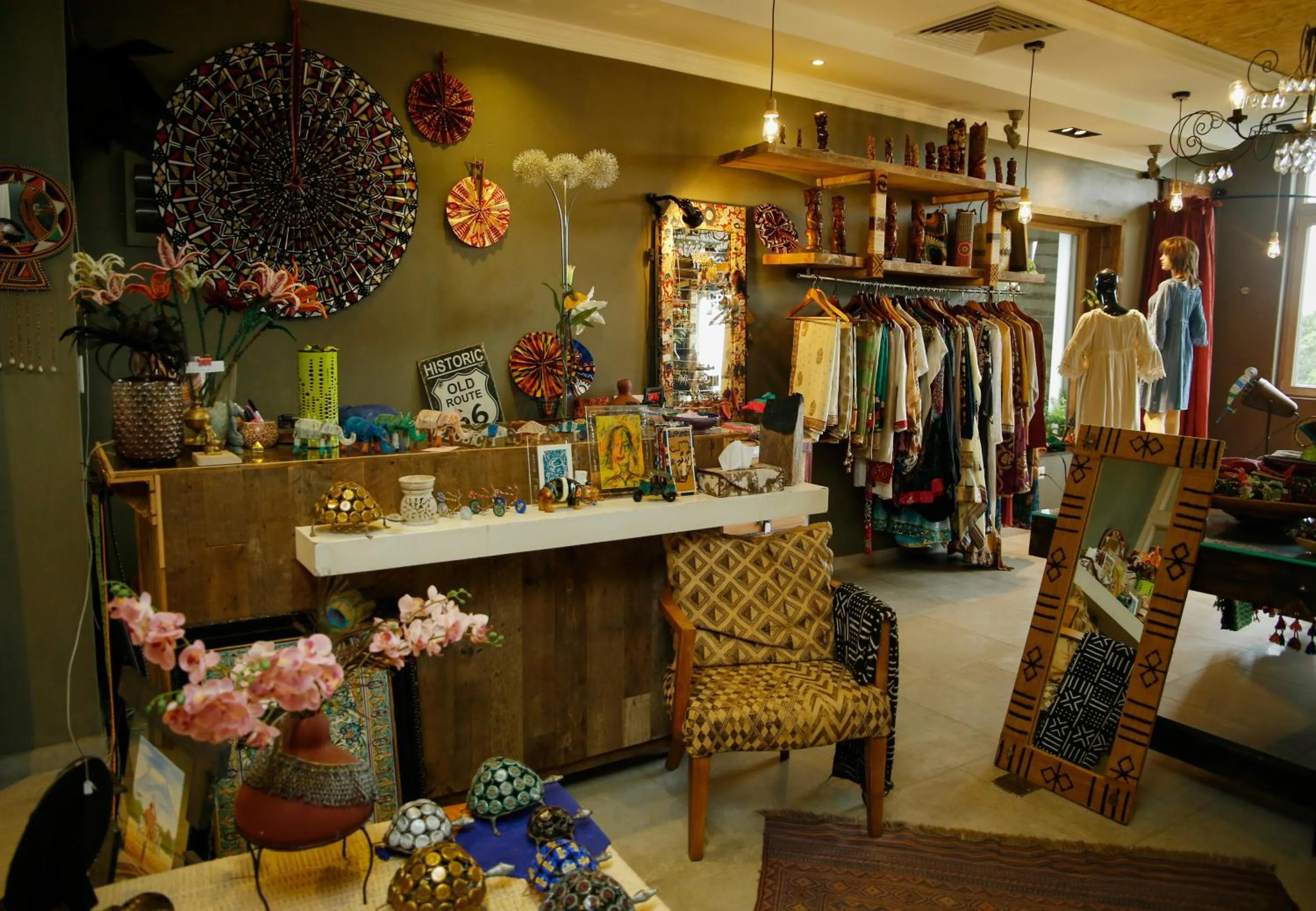 Shopping Area in Kiriri Garden Hotel