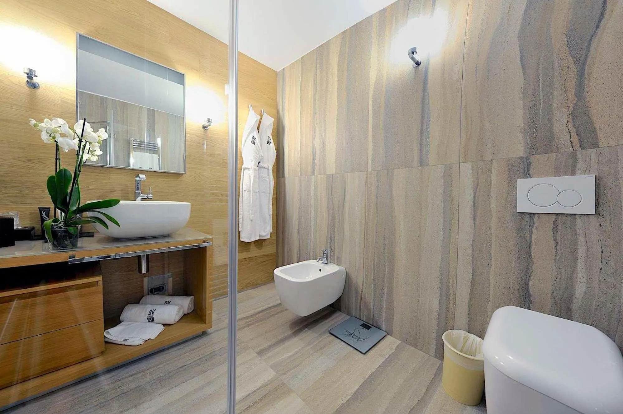 Bathroom in DV Chalet Boutique Hotel & Spa