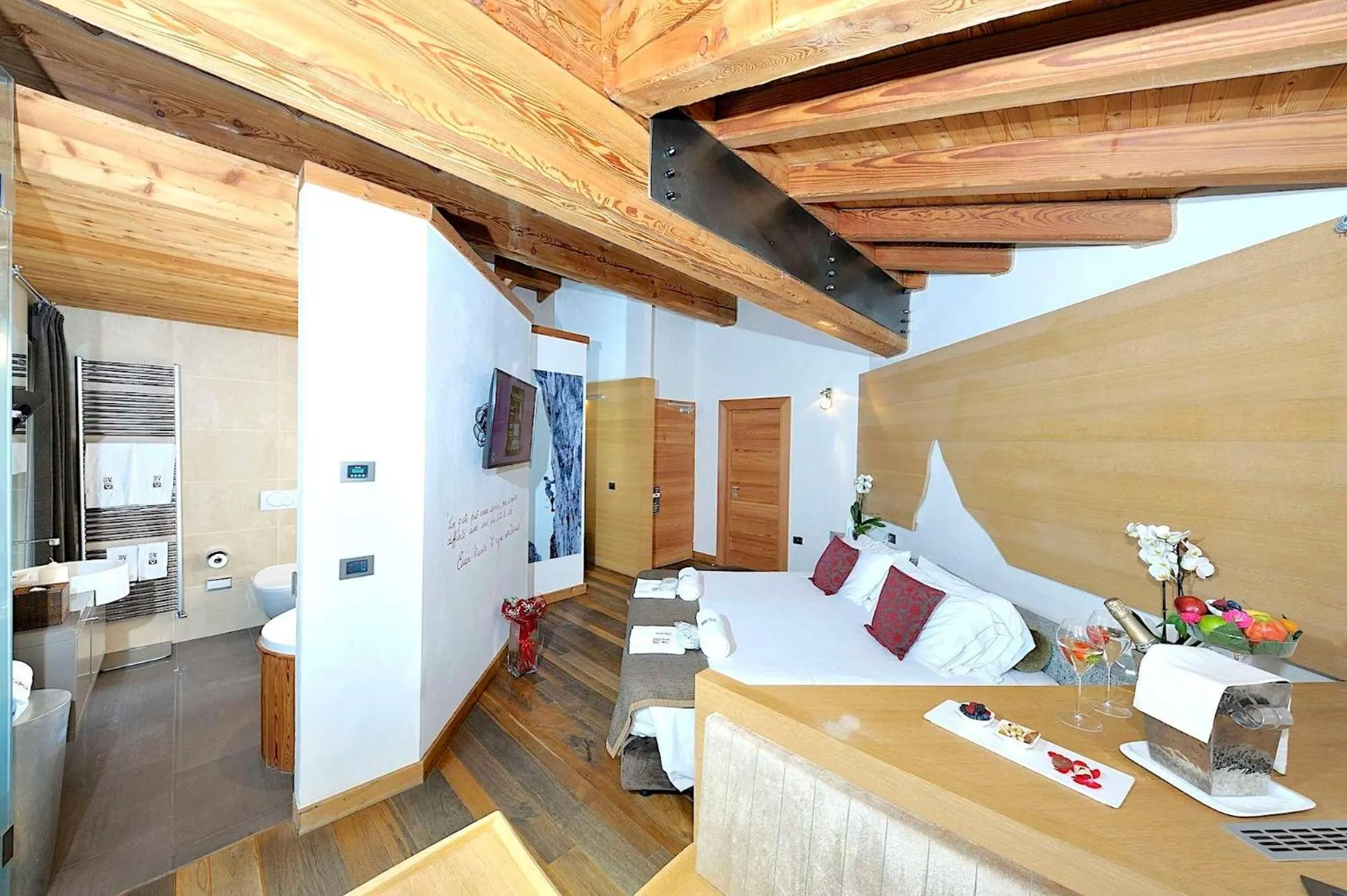 Bedroom in DV Chalet Boutique Hotel & Spa