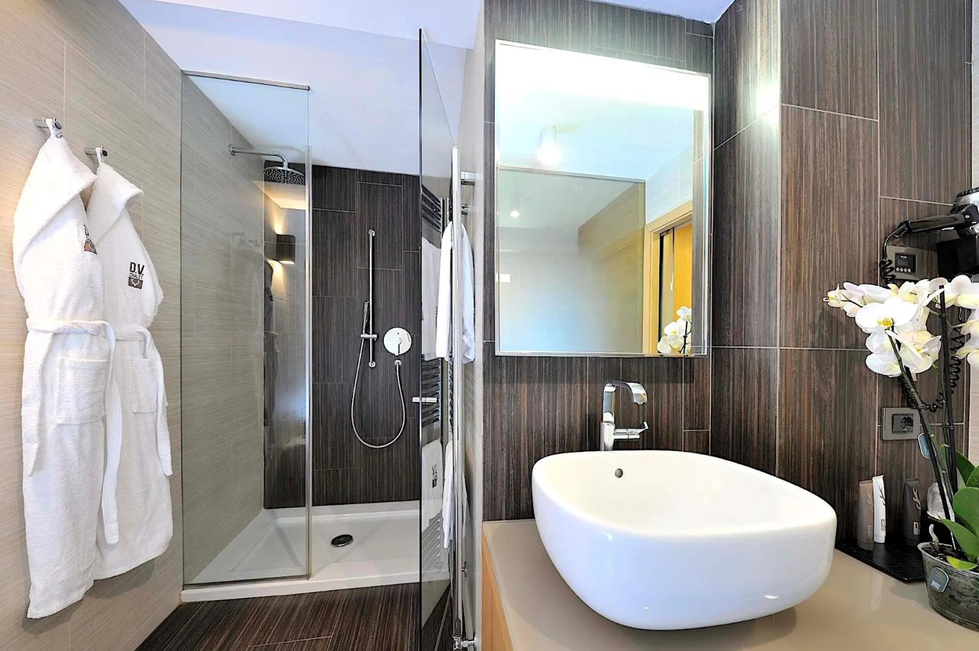 Bathroom in DV Chalet Boutique Hotel & Spa