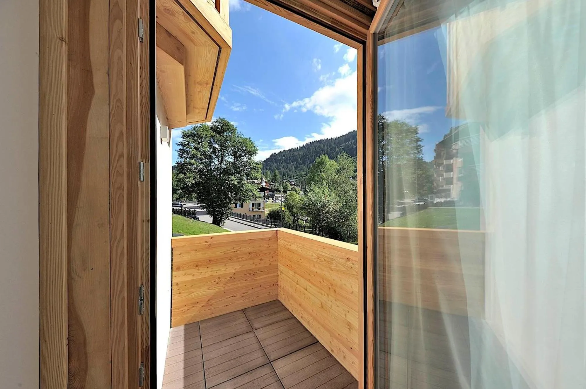 Balcony/Terrace in DV Chalet Boutique Hotel & Spa