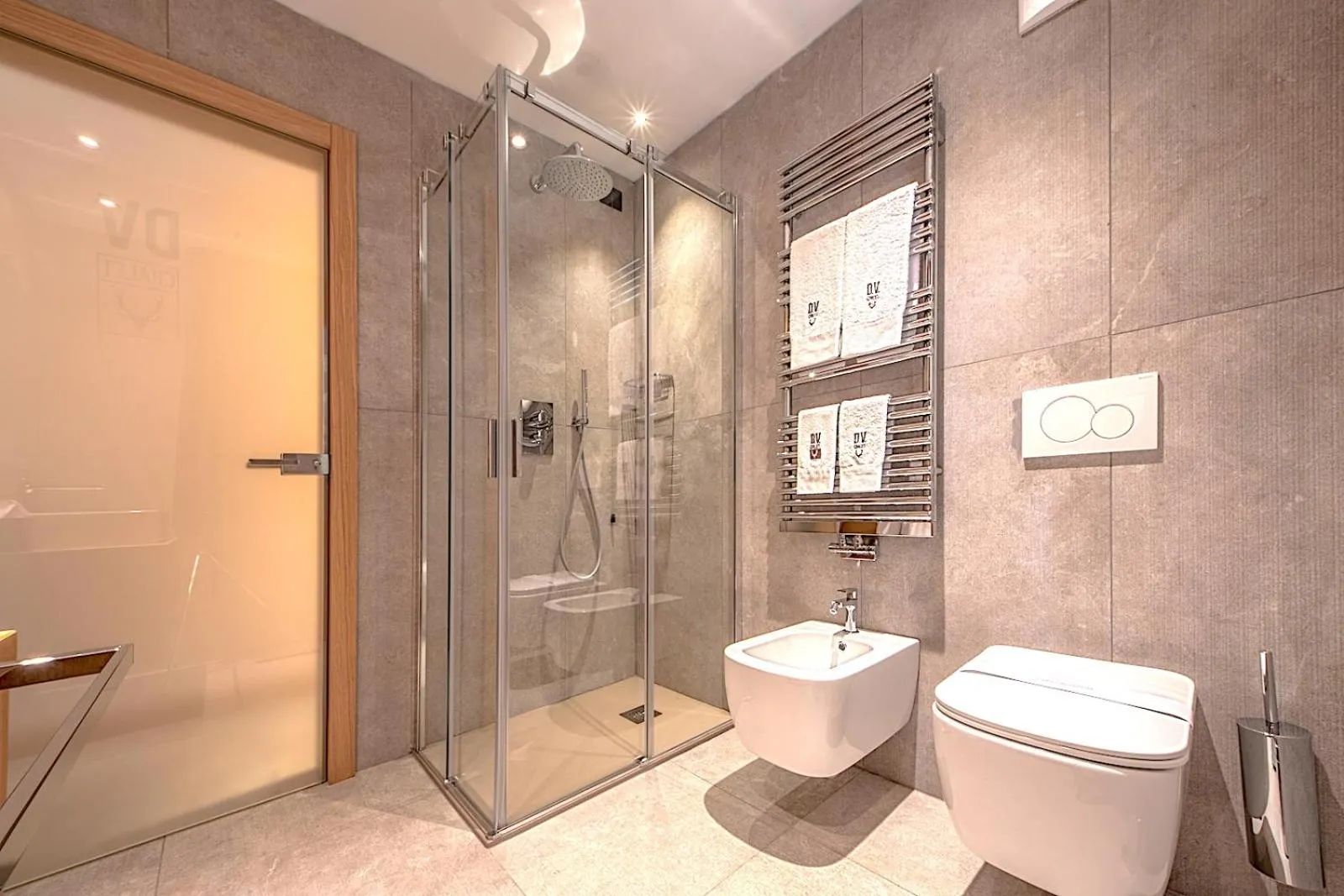 Bathroom in DV Chalet Boutique Hotel & Spa