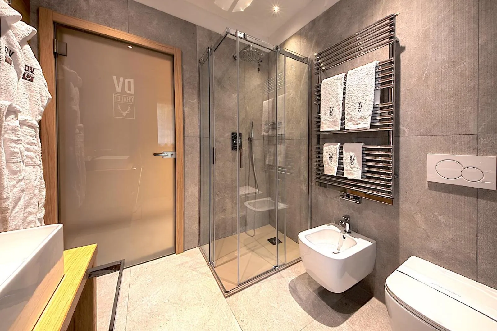 Bathroom in DV Chalet Boutique Hotel & Spa