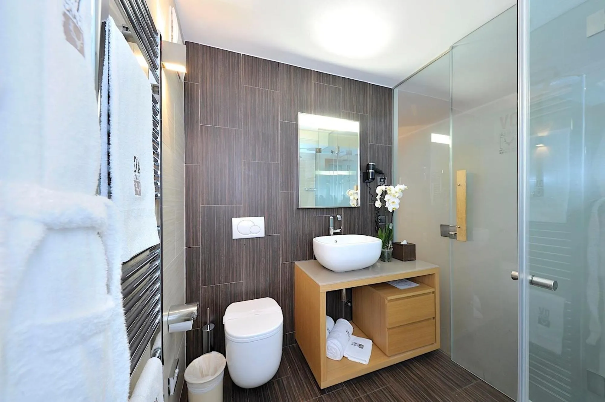 Bathroom in DV Chalet Boutique Hotel & Spa