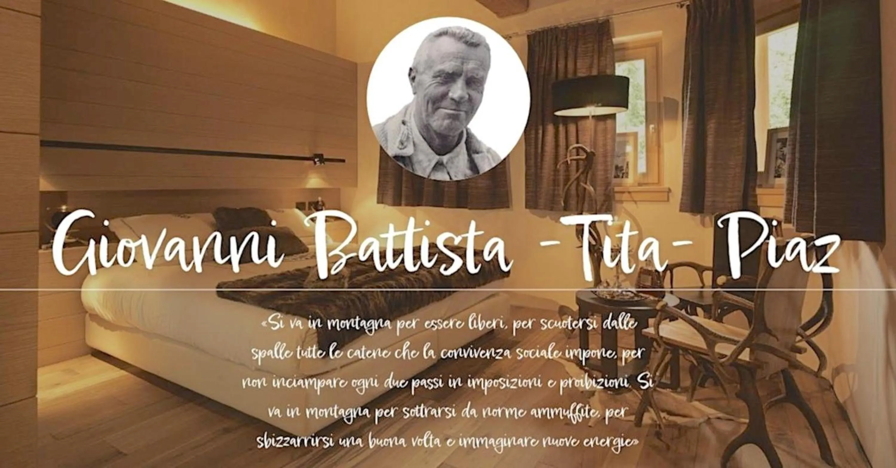 Text overlay in DV Chalet Boutique Hotel & Spa