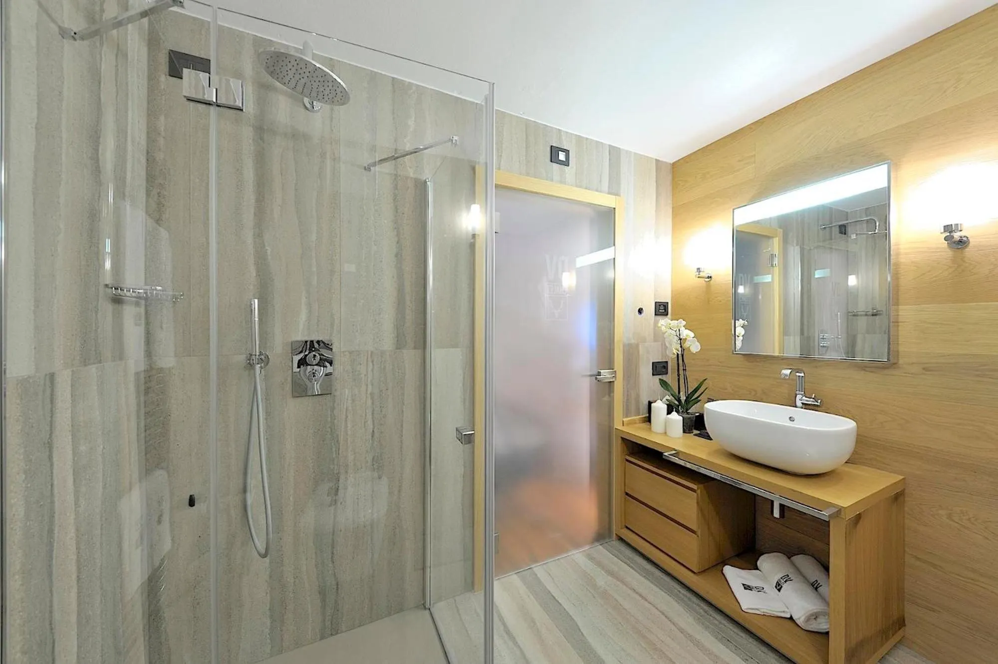 Bathroom in DV Chalet Boutique Hotel & Spa