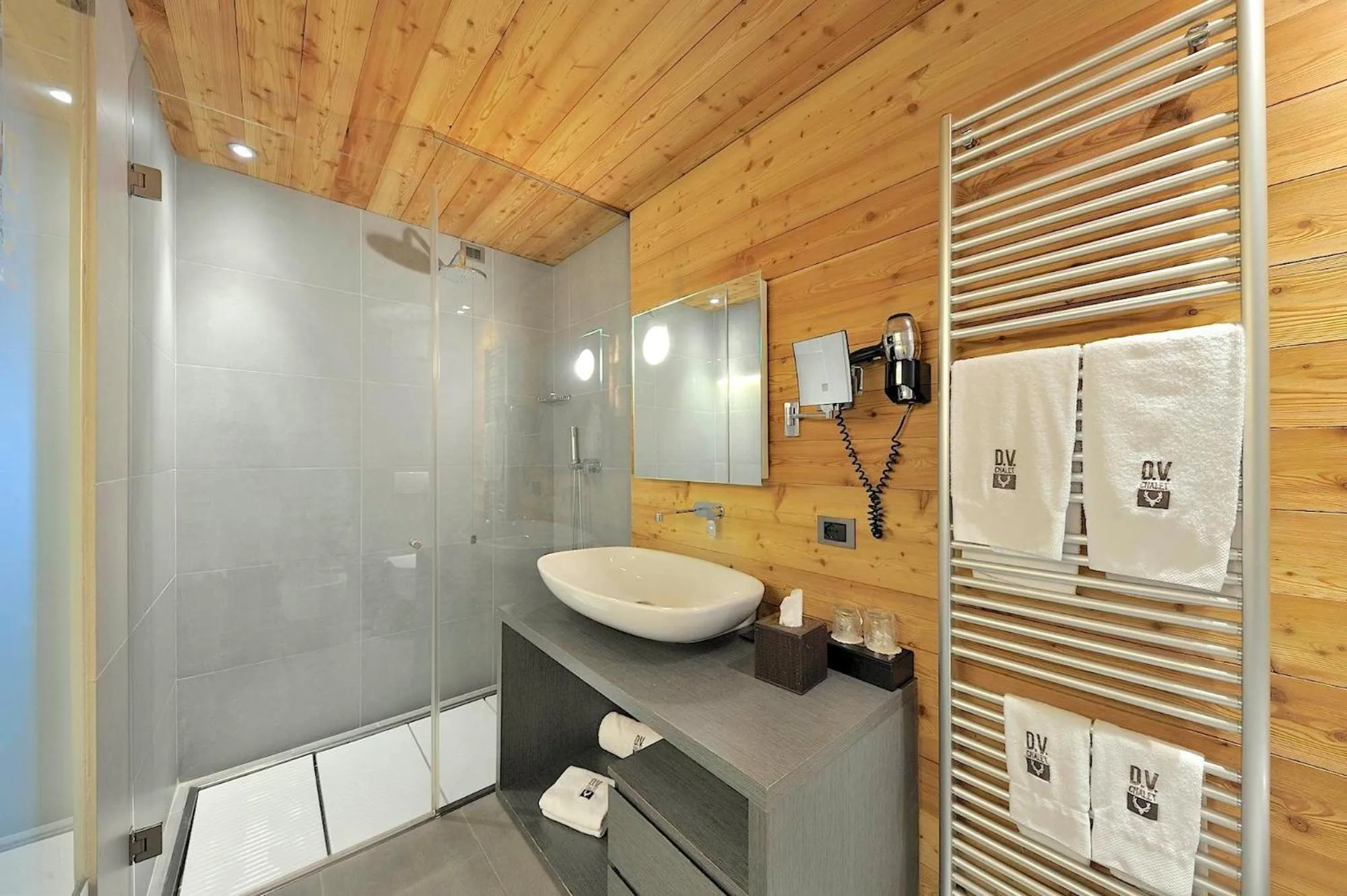 Bathroom in DV Chalet Boutique Hotel & Spa