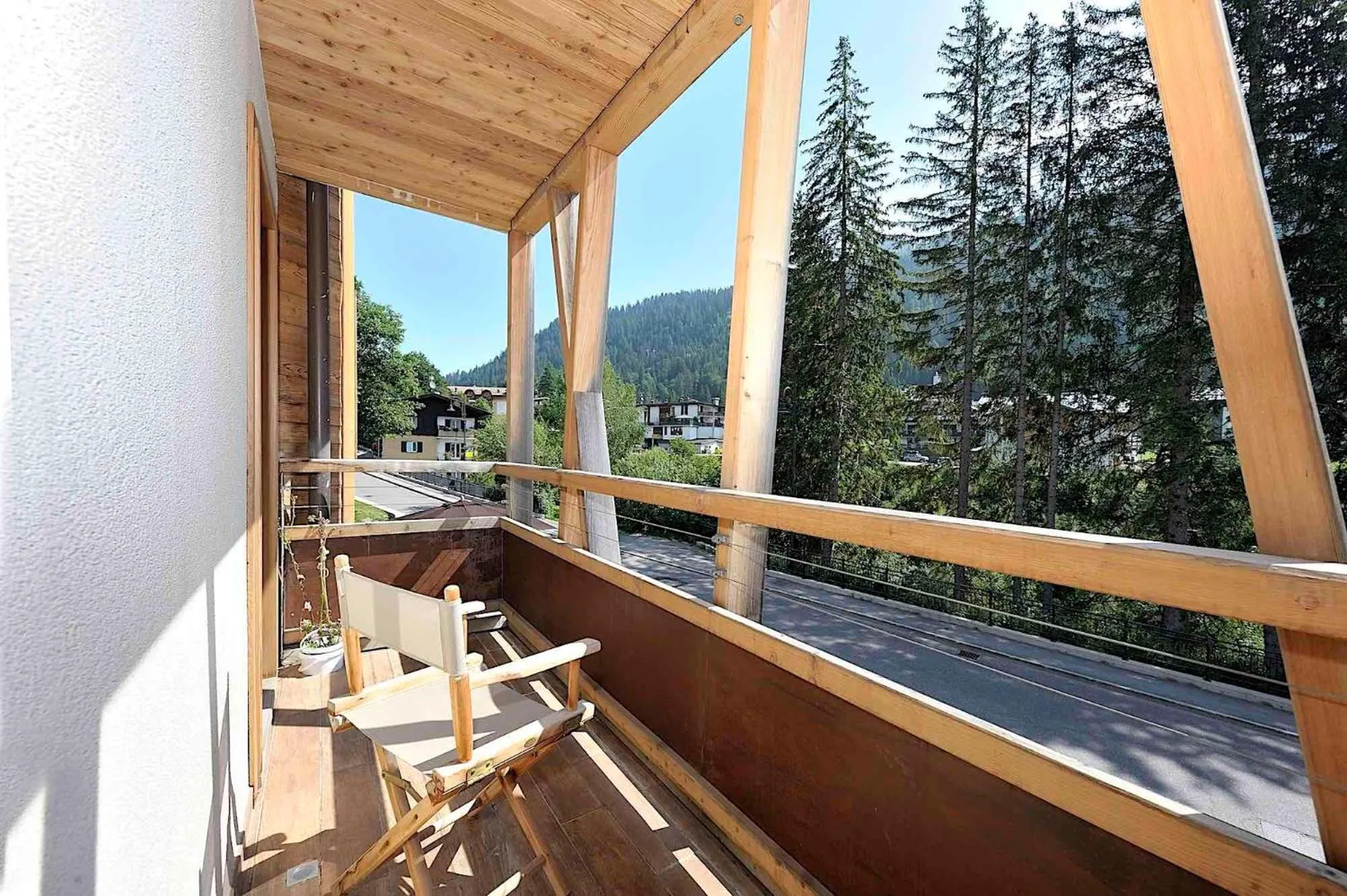 Balcony/Terrace in DV Chalet Boutique Hotel & Spa
