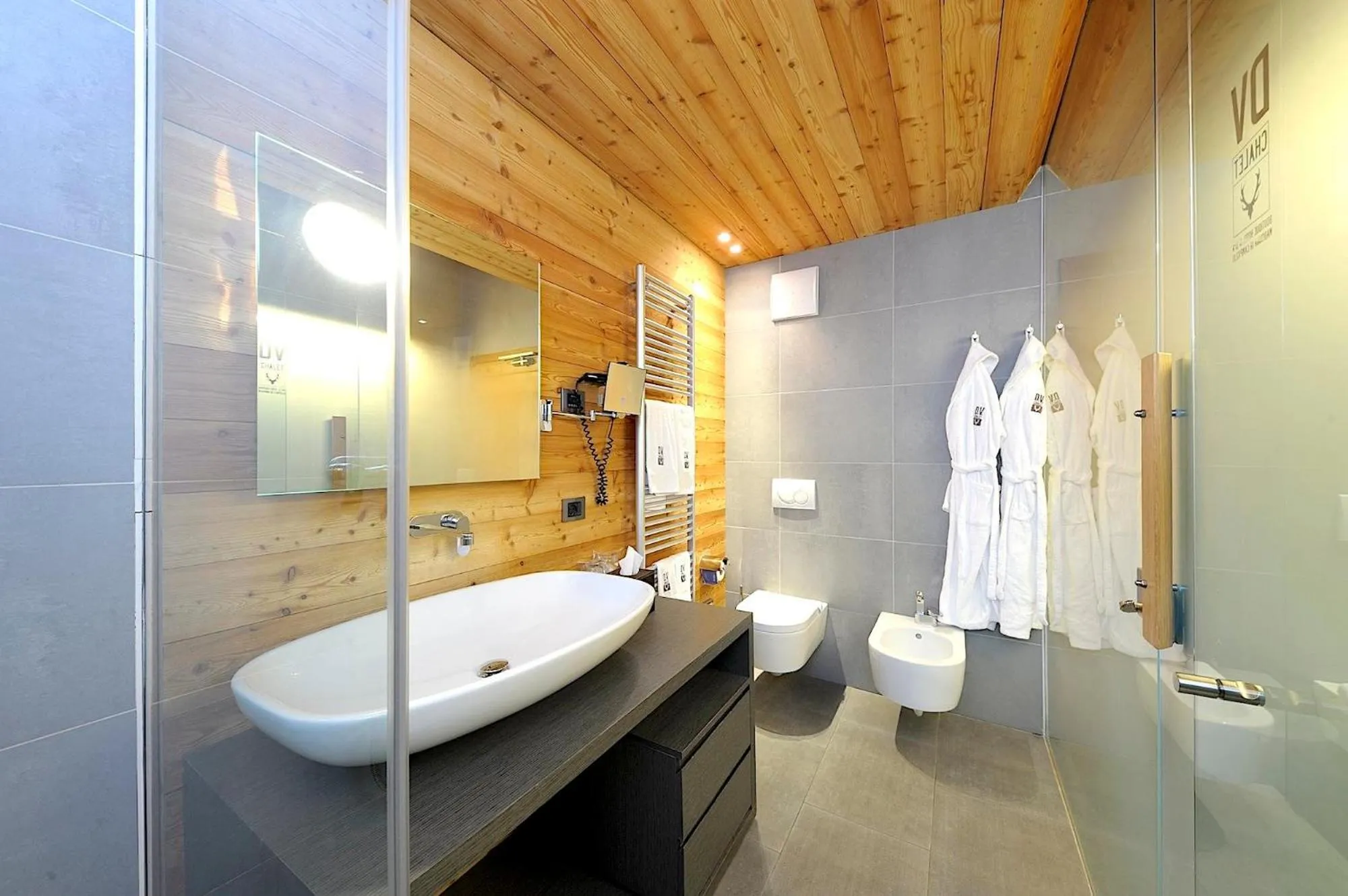 Bathroom in DV Chalet Boutique Hotel & Spa