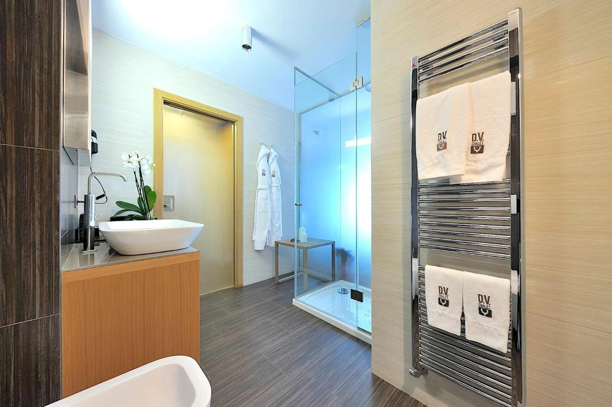 Bathroom in DV Chalet Boutique Hotel & Spa