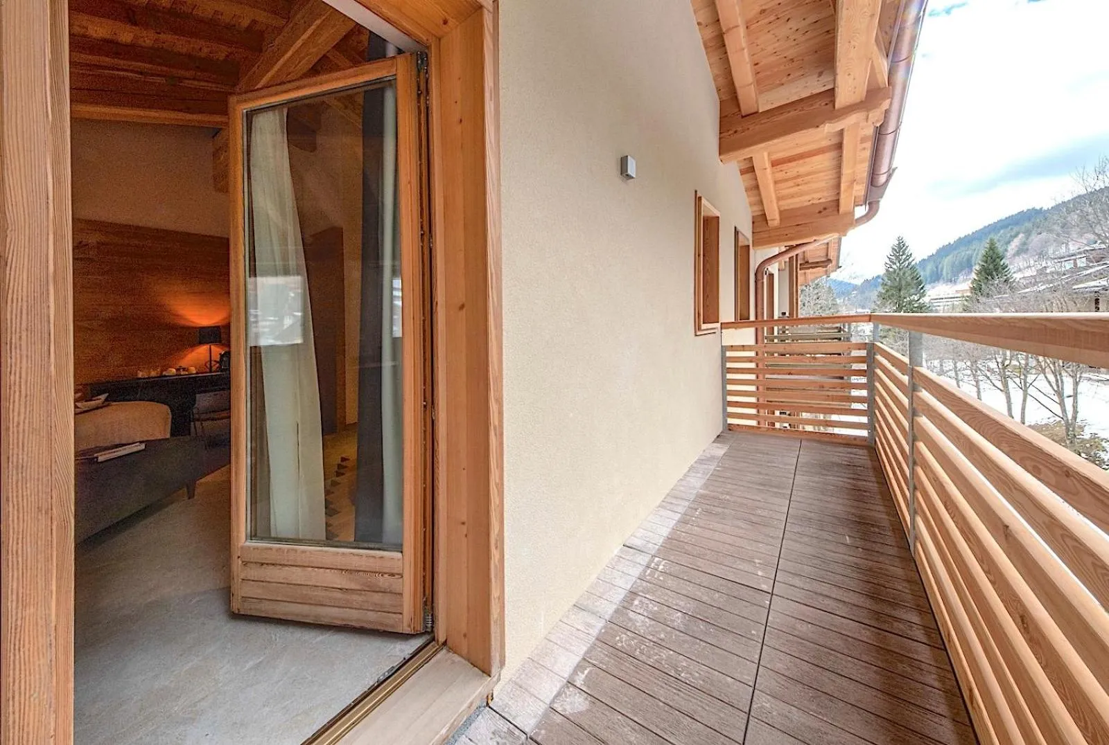 Balcony/Terrace in DV Chalet Boutique Hotel & Spa
