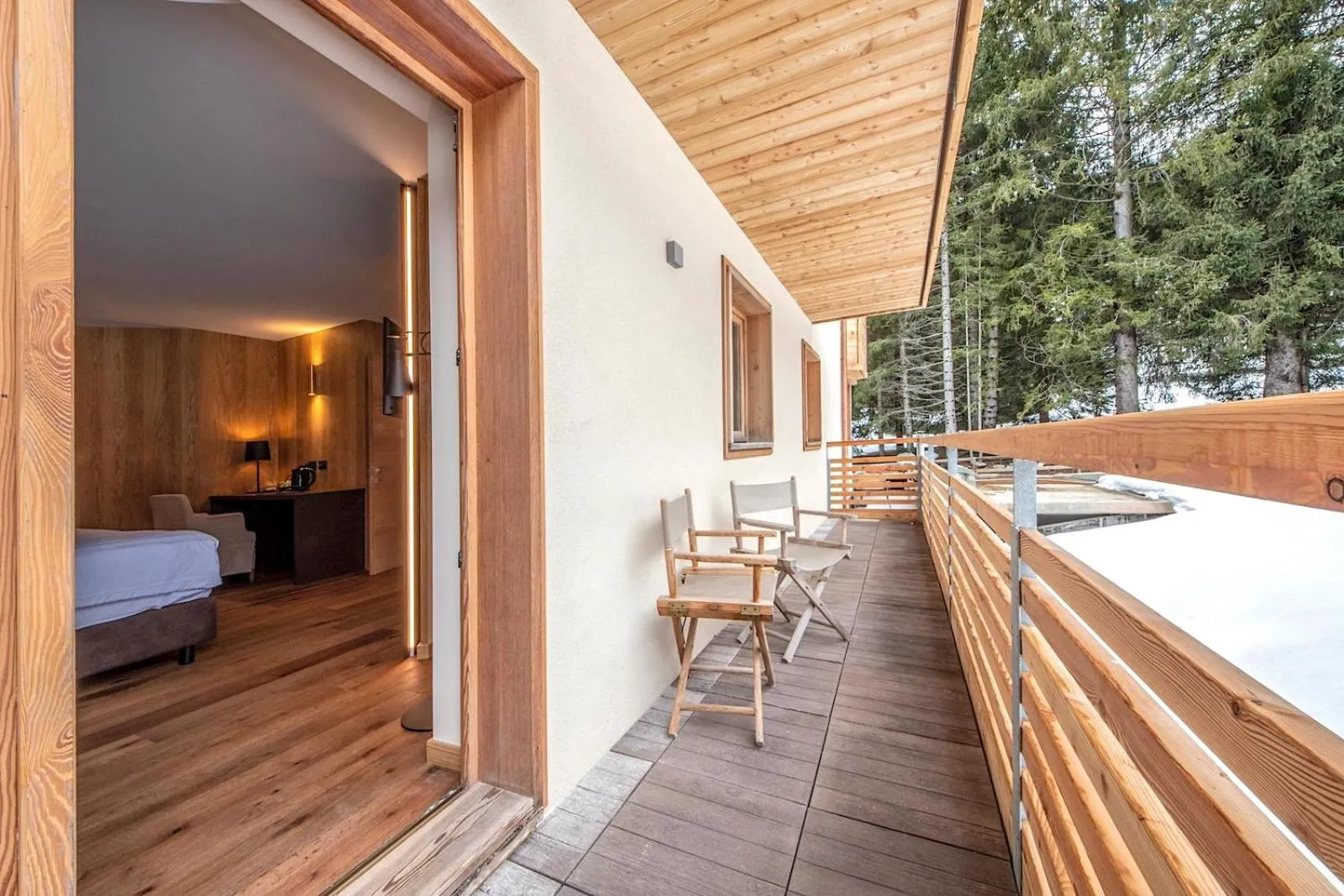 Balcony/Terrace, Bed in DV Chalet Boutique Hotel & Spa