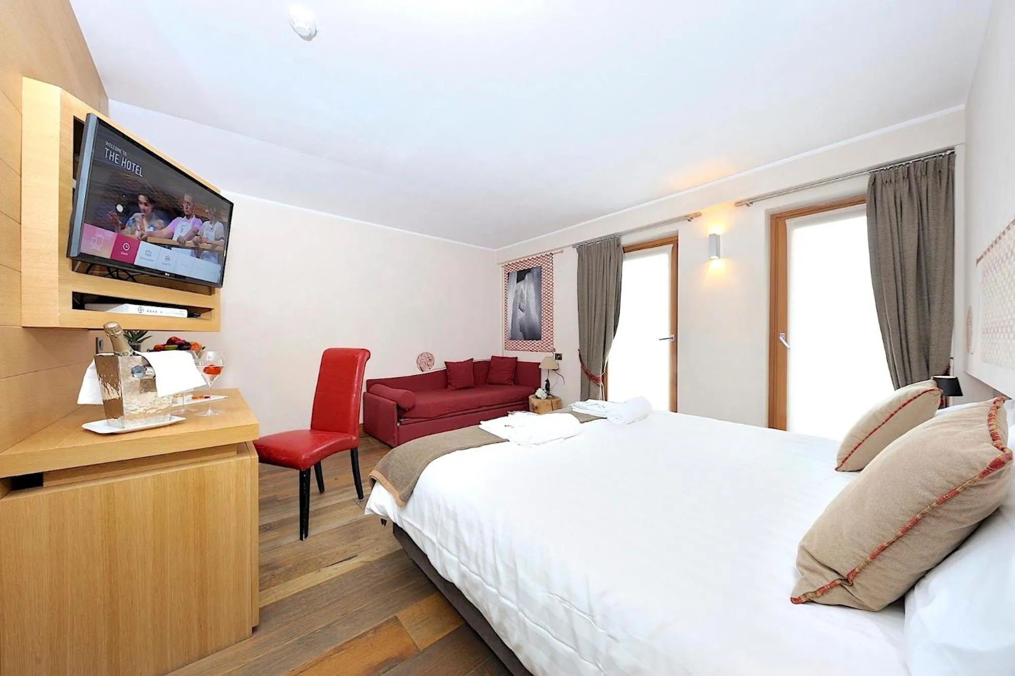 Bedroom, Bed in DV Chalet Boutique Hotel & Spa