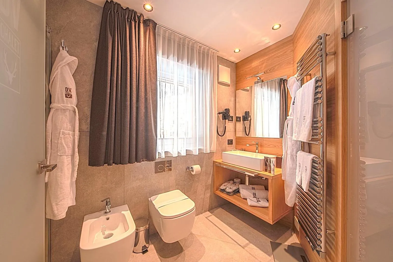 Bathroom in DV Chalet Boutique Hotel & Spa