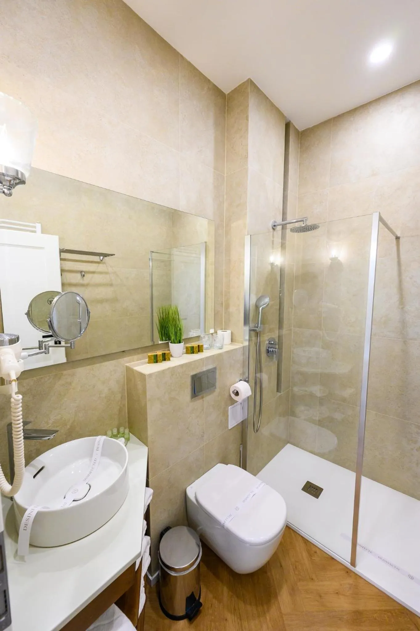 Shower in Hotel Transilvania