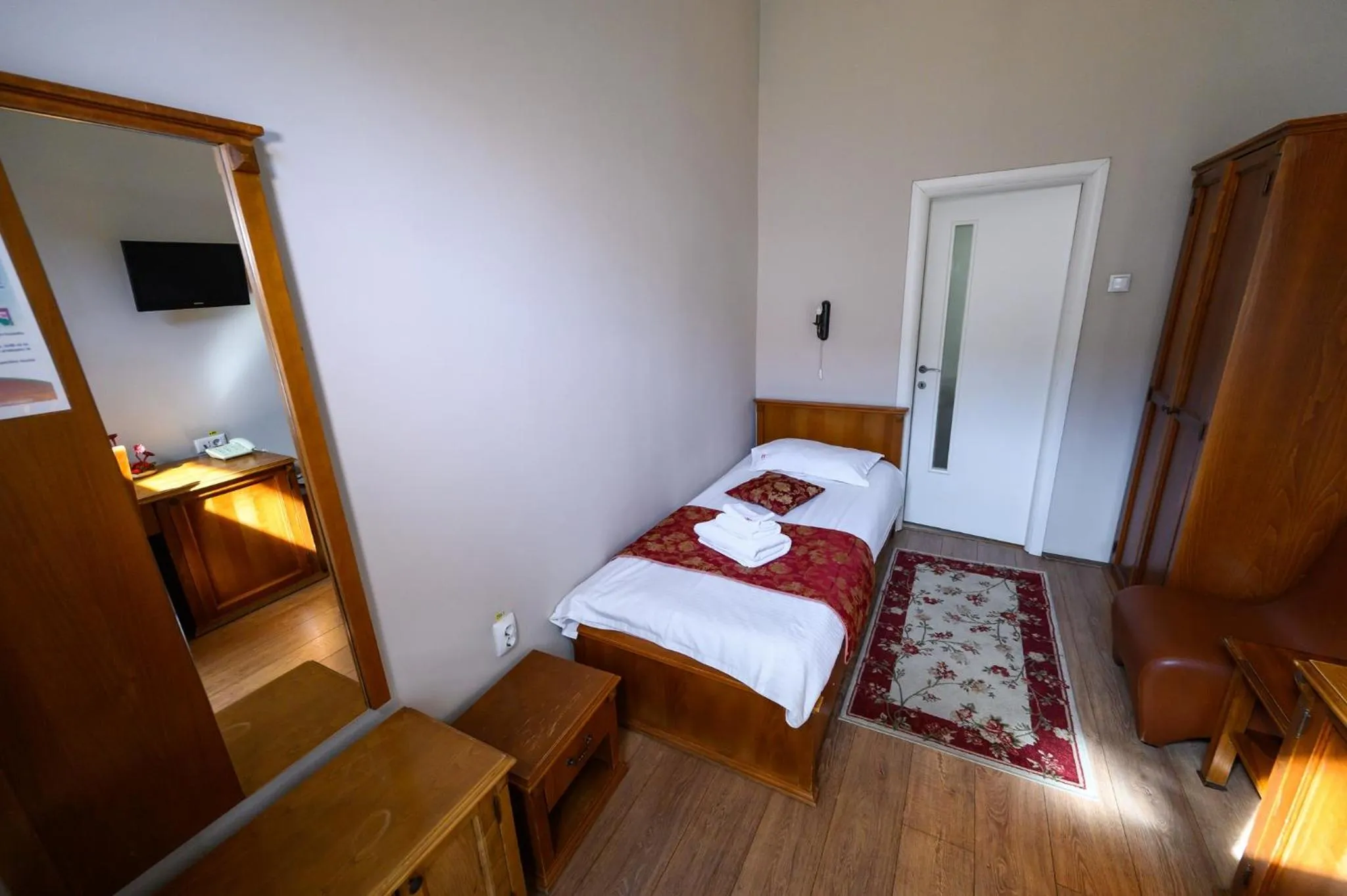 Bed in Hotel Transilvania