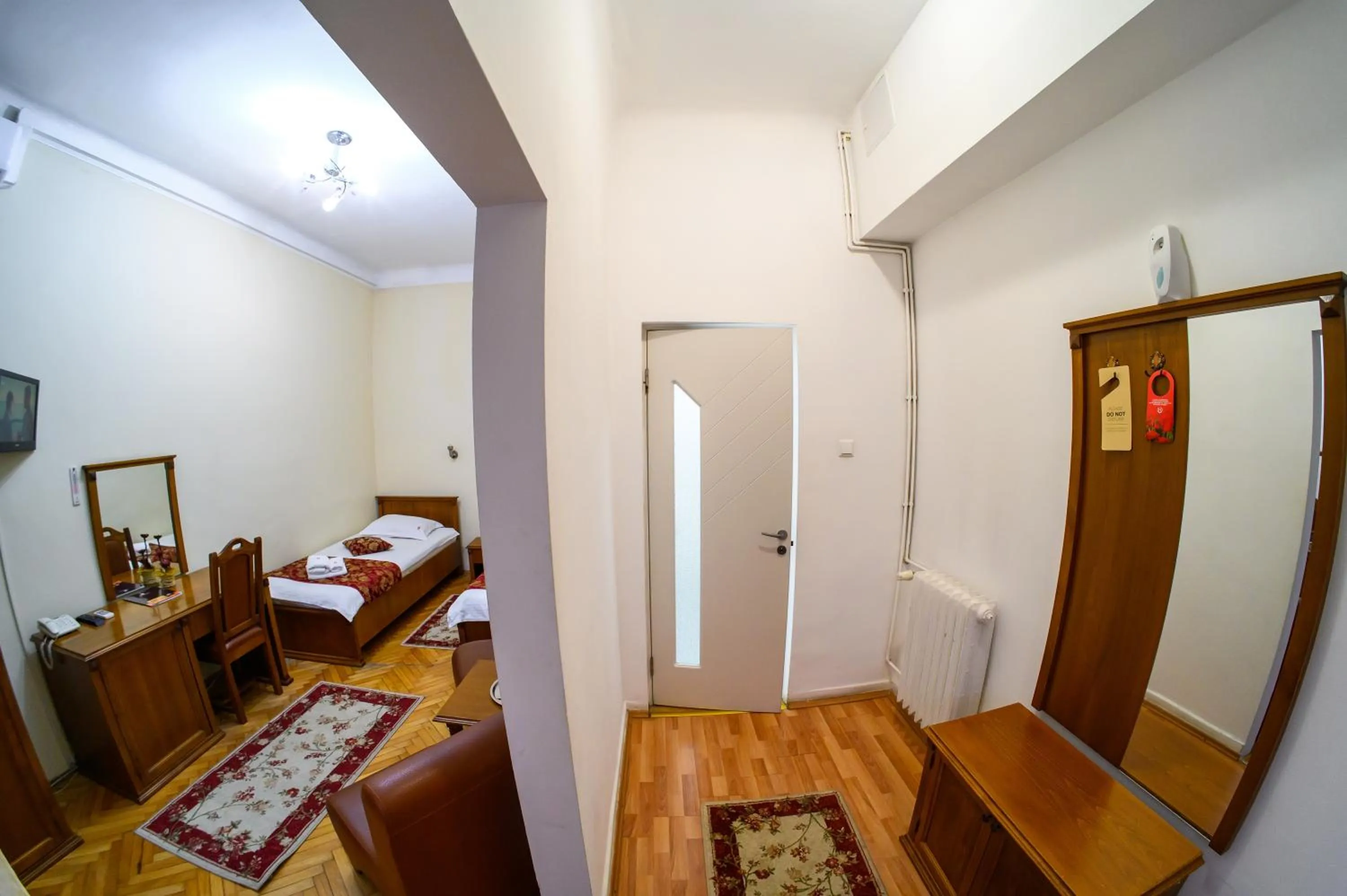 Bed in Hotel Transilvania