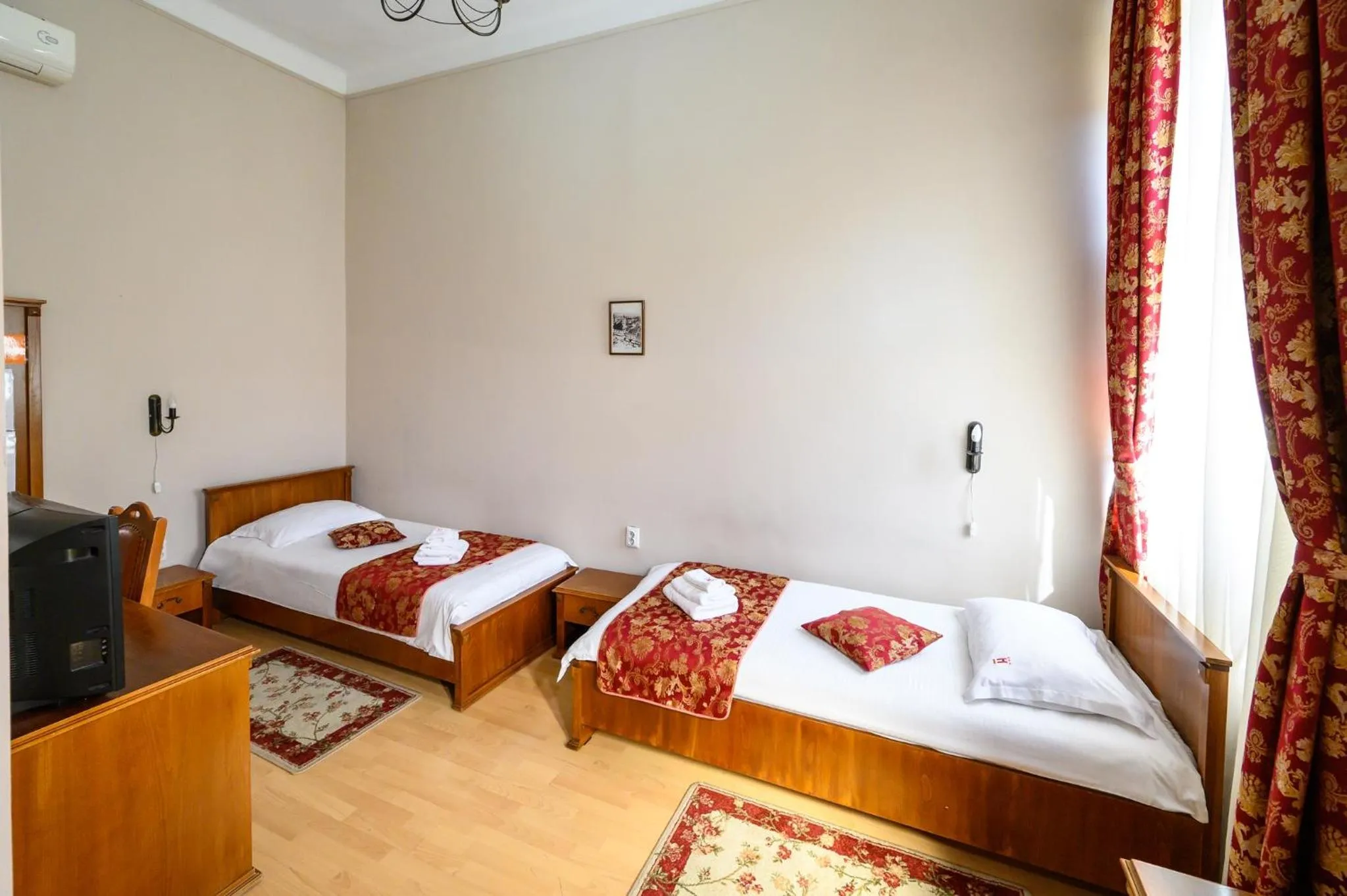 Bed in Hotel Transilvania