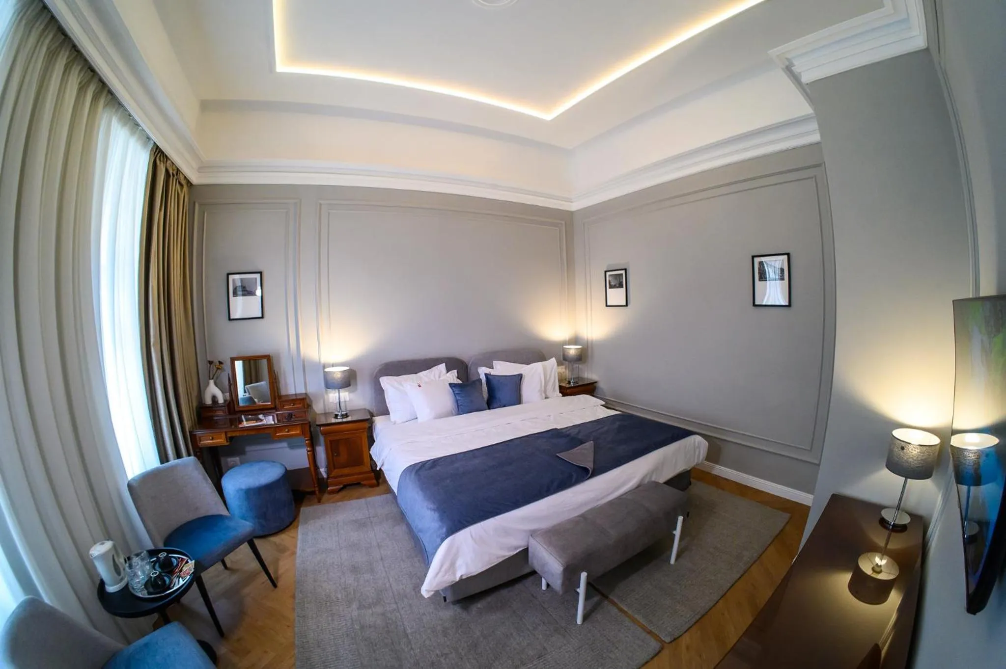 Bed in Hotel Transilvania