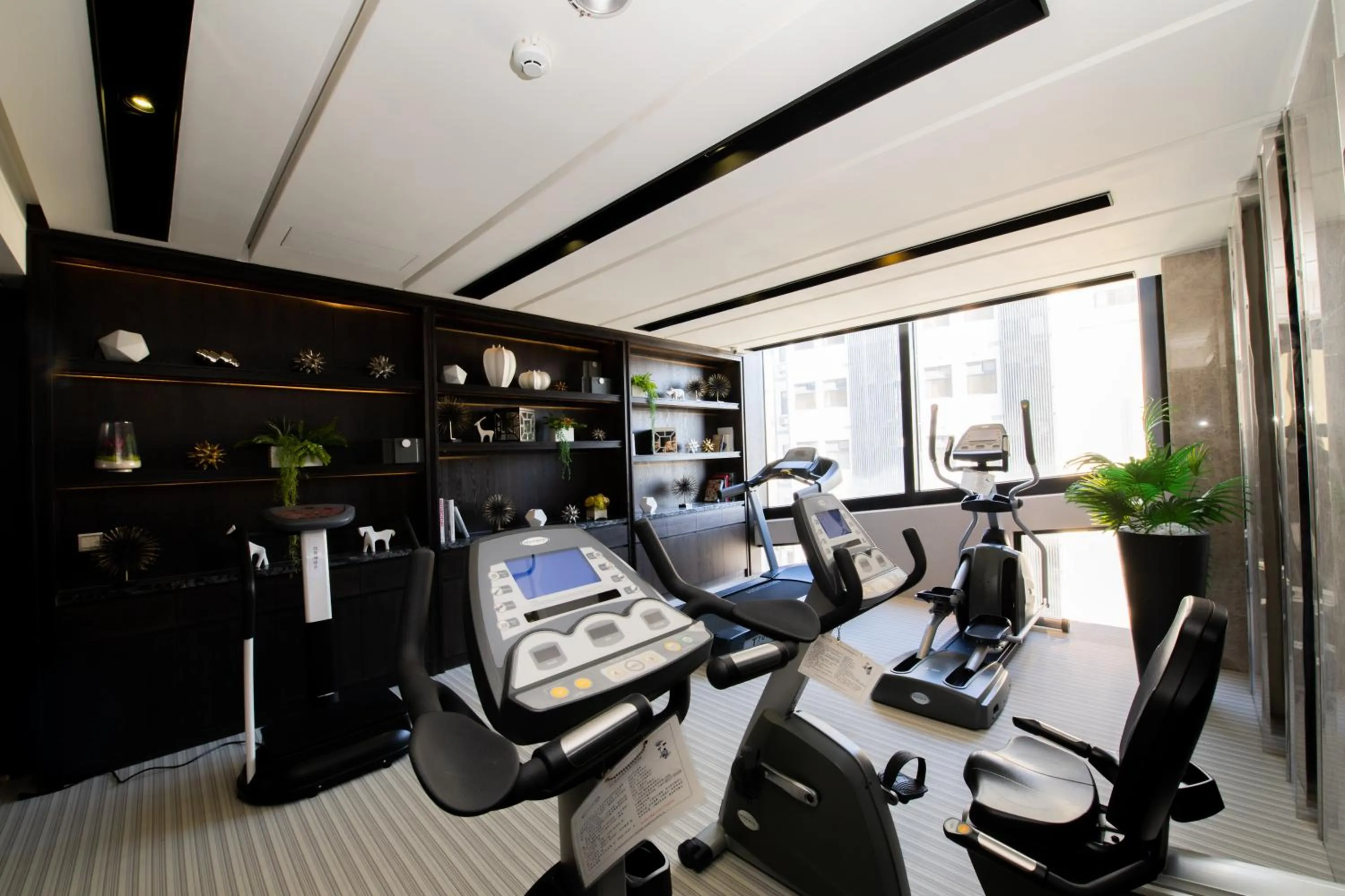 Fitness centre/facilities in Boda Hotel
