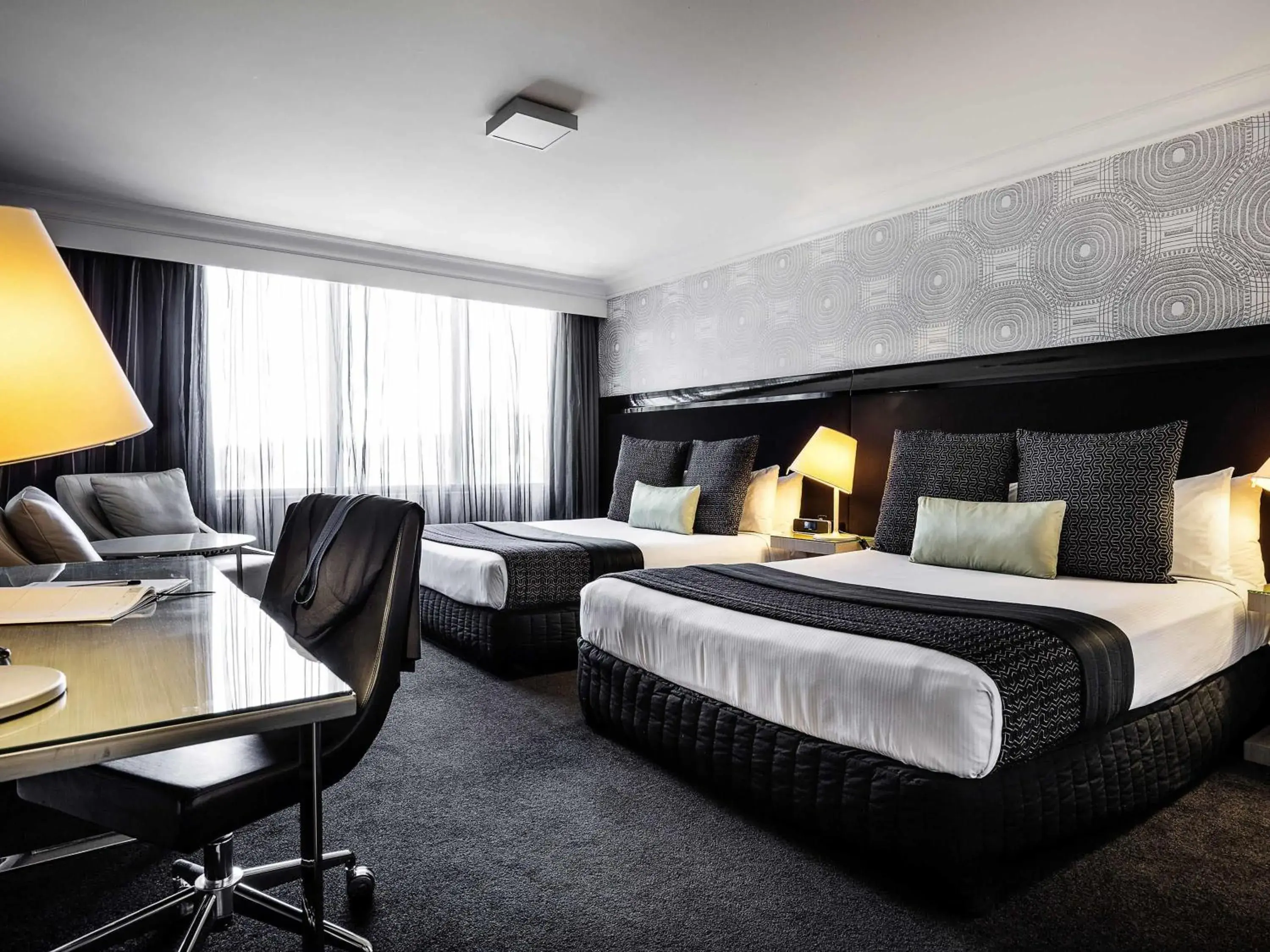 Deluxe Twin Room in Pullman Brisbane King George Square Deluxe Twin Room in Pullman Brisbane King George Square