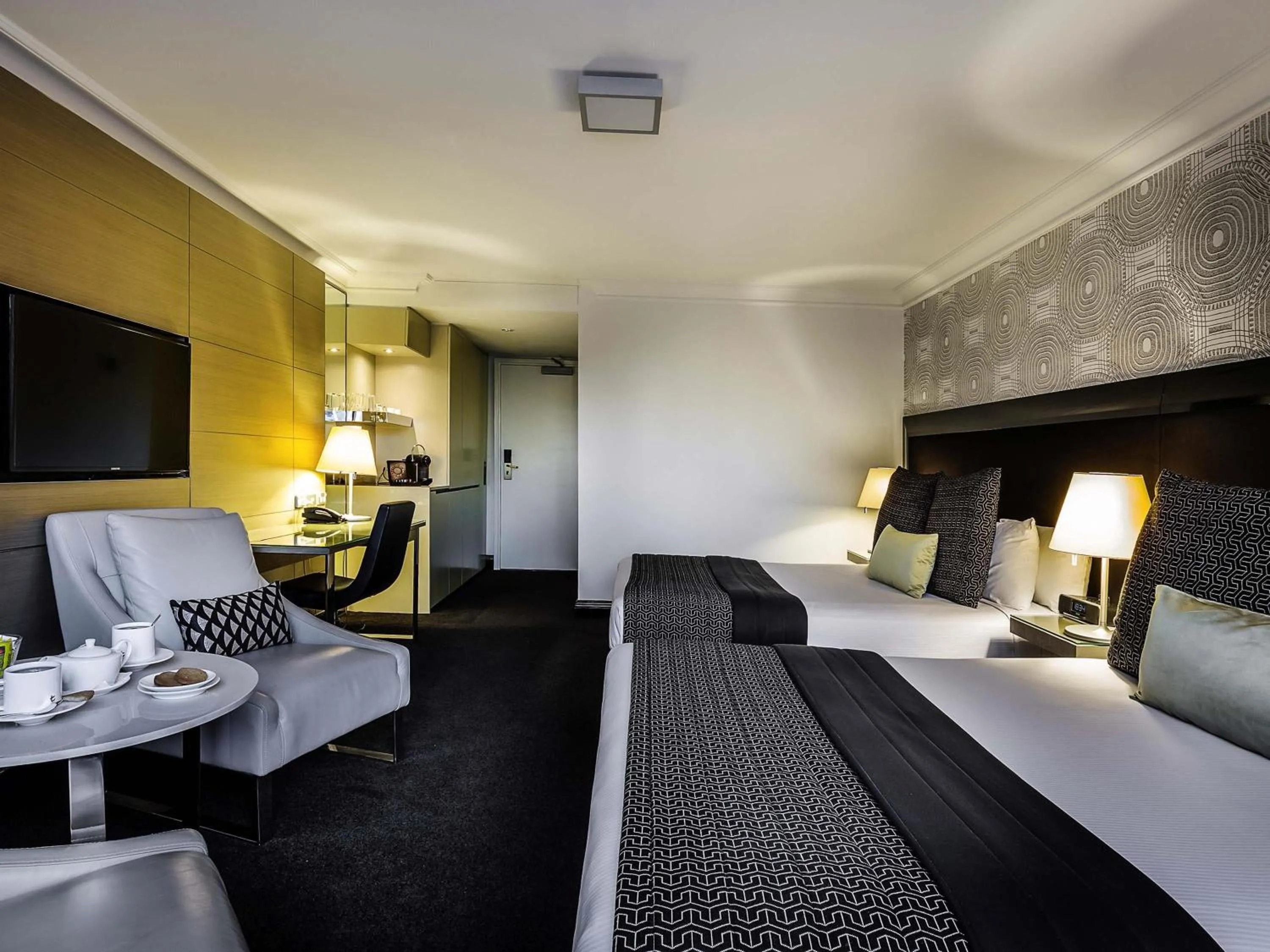 Bedroom, Bed in Pullman Brisbane King George Square