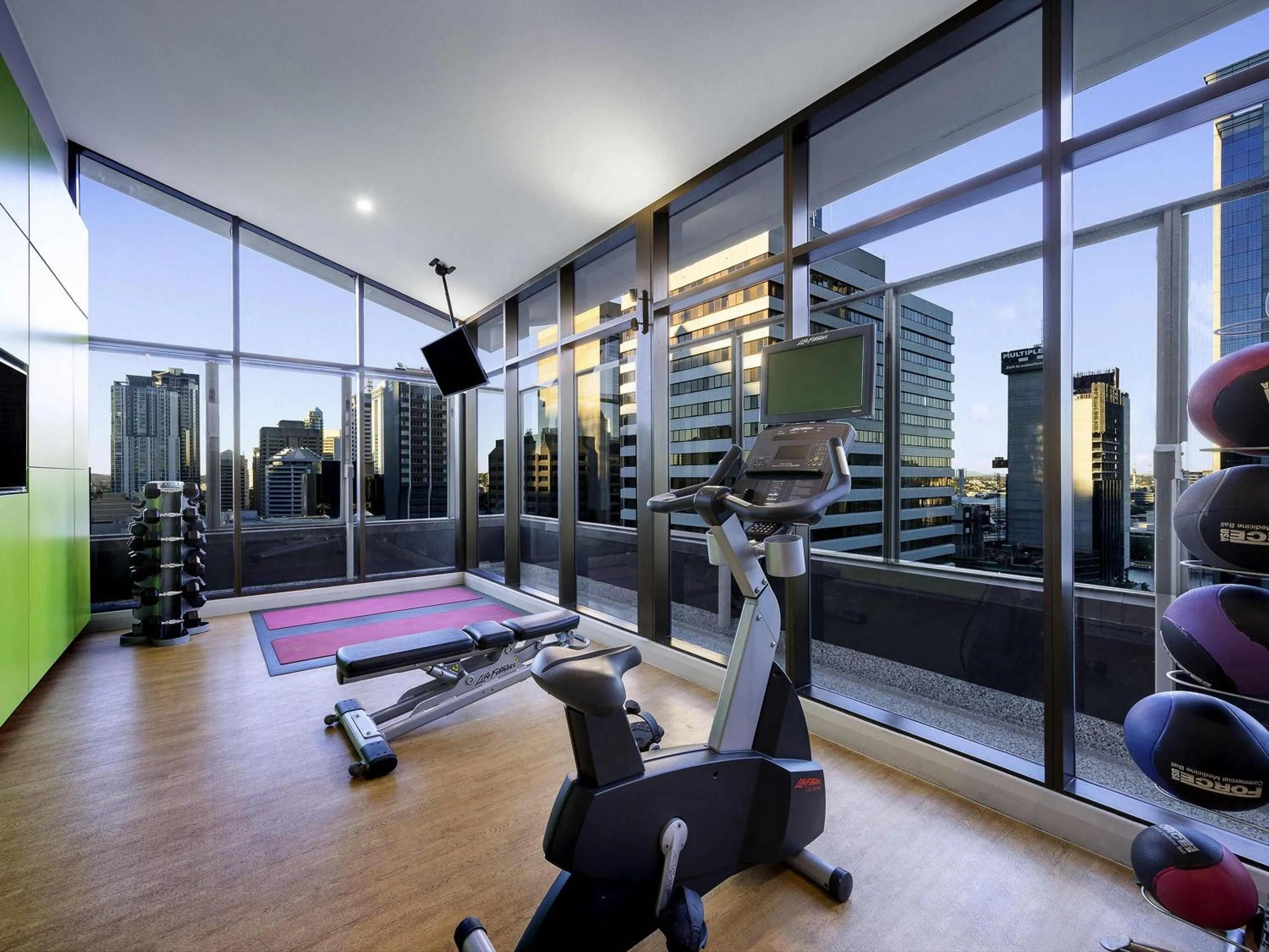 Fitness centre/facilities in Pullman Brisbane King George Square