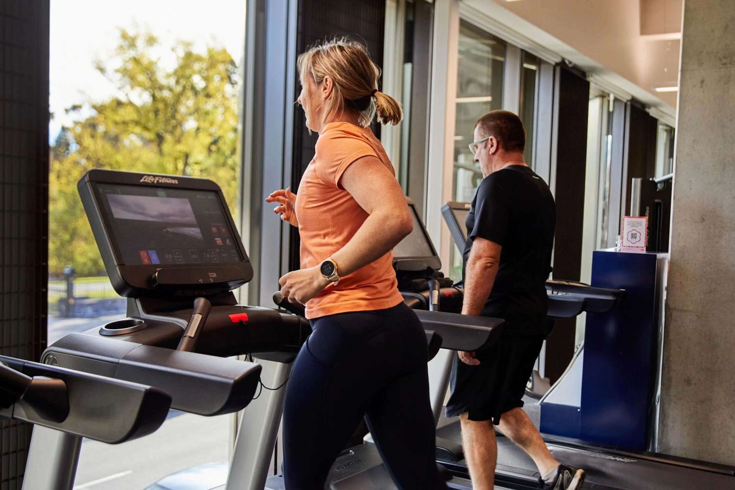 Fitness centre/facilities in Hotel Give