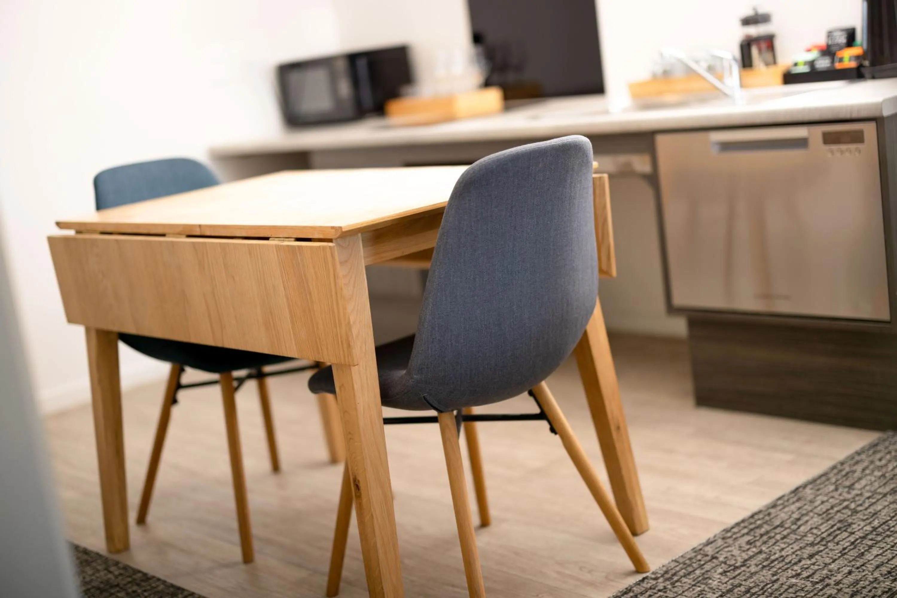 Kitchen or kitchenette in Hotel Give