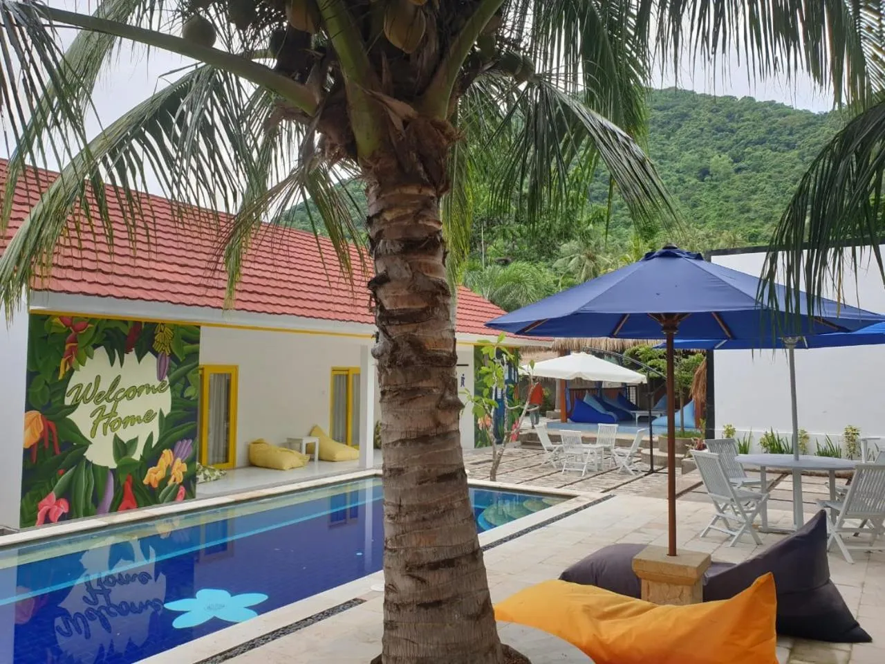 Pool view in Nipah Villas