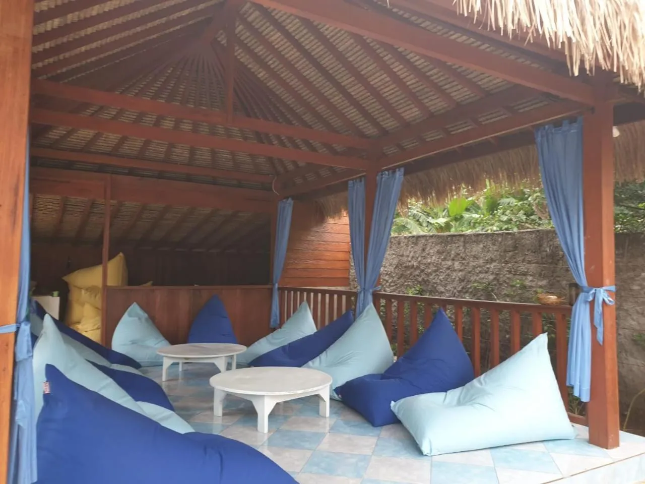 Seating area in Nipah Villas