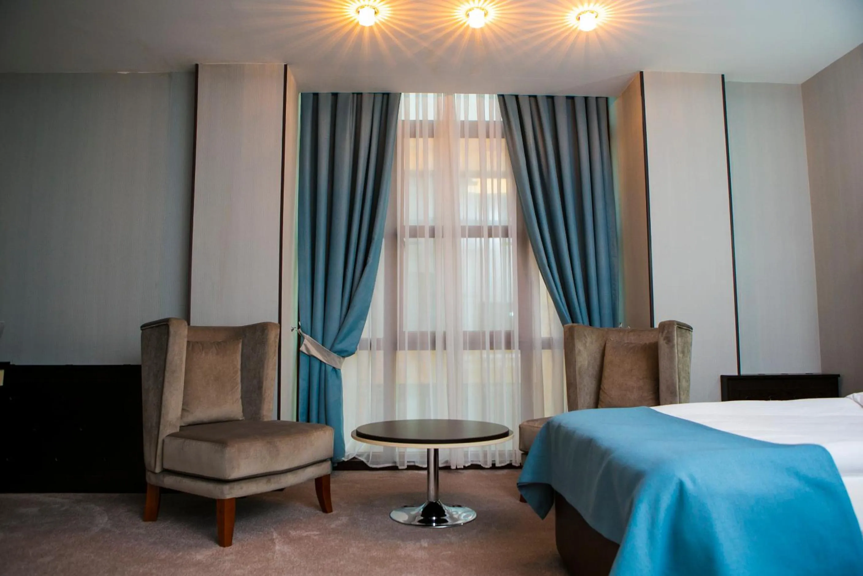 Photo of the whole room, Bed in Azalea Hotel Baku