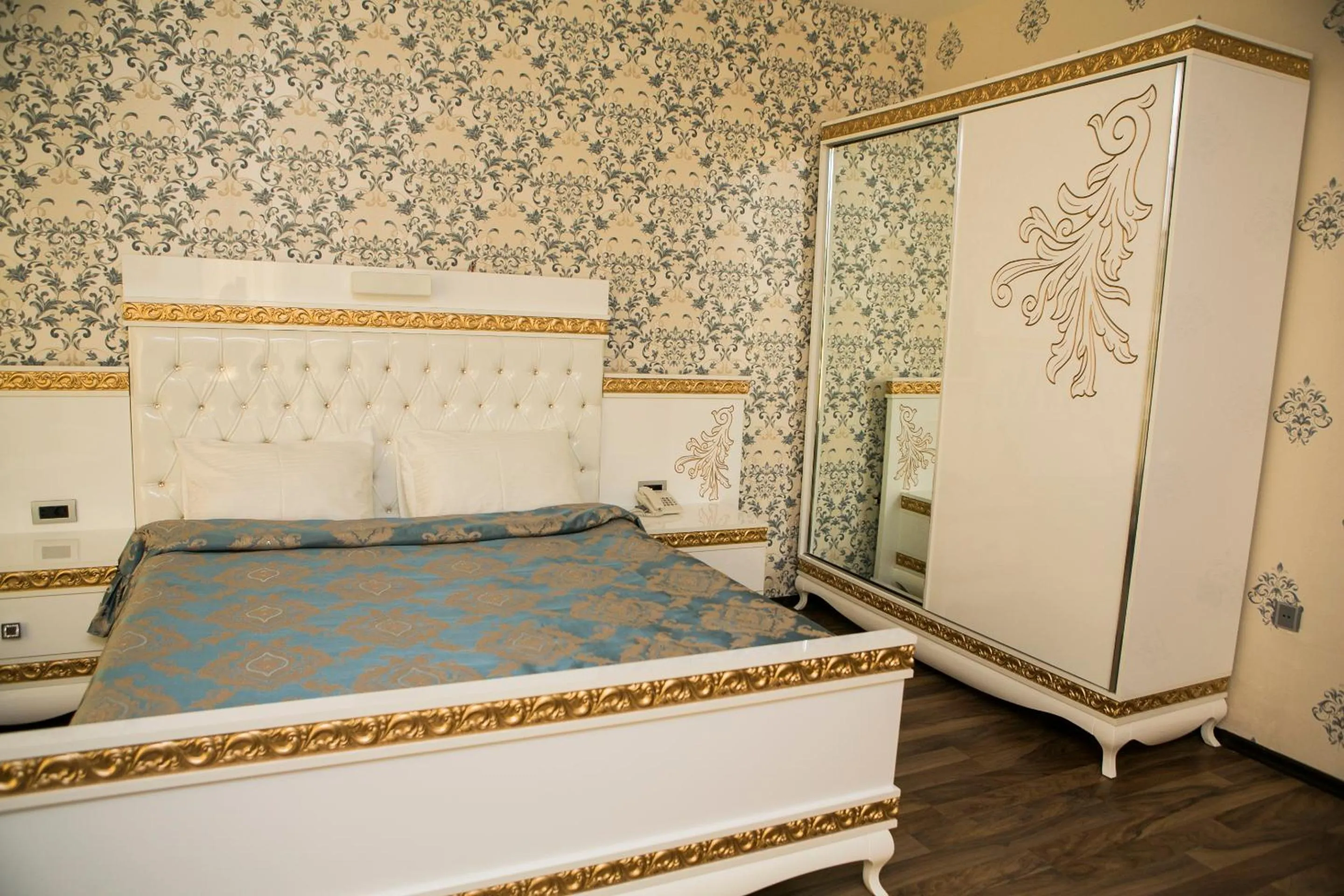 Photo of the whole room, Bed in Azalea Hotel Baku