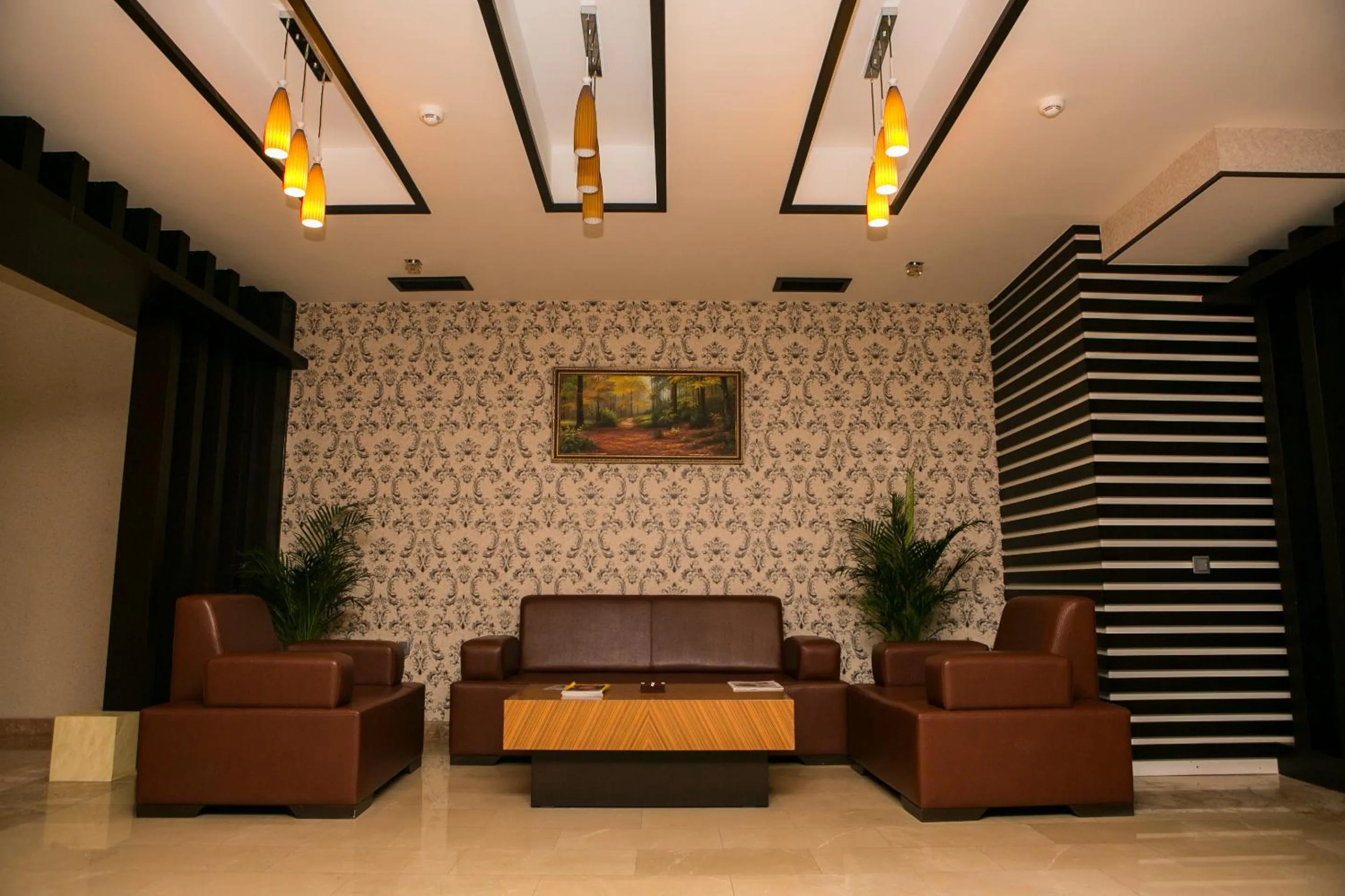 Lobby or reception in Azalea Hotel Baku