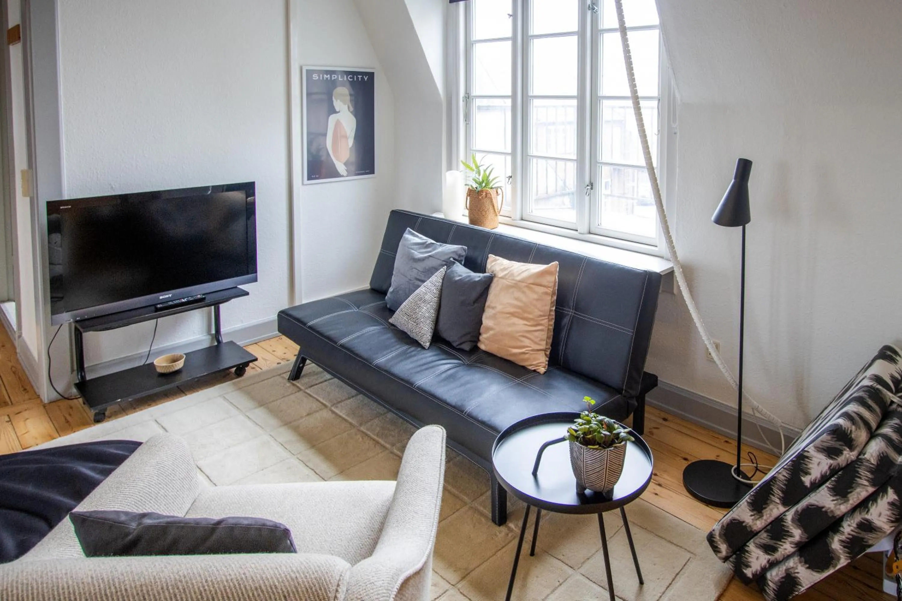 Living room in Villa Gertrud - Bed & Breakfast