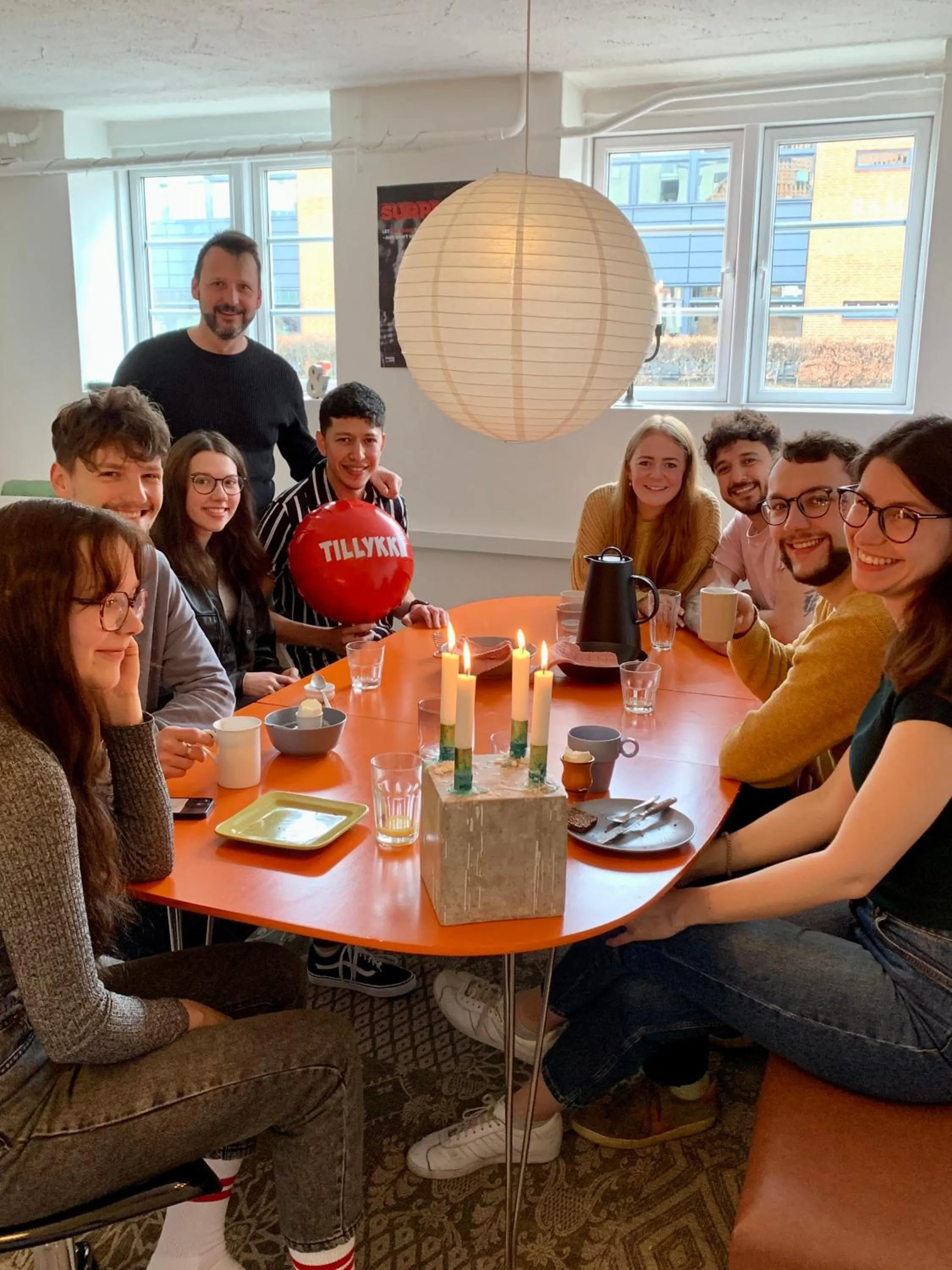 Communal lounge/ TV room in Villa Gertrud - Bed & Breakfast