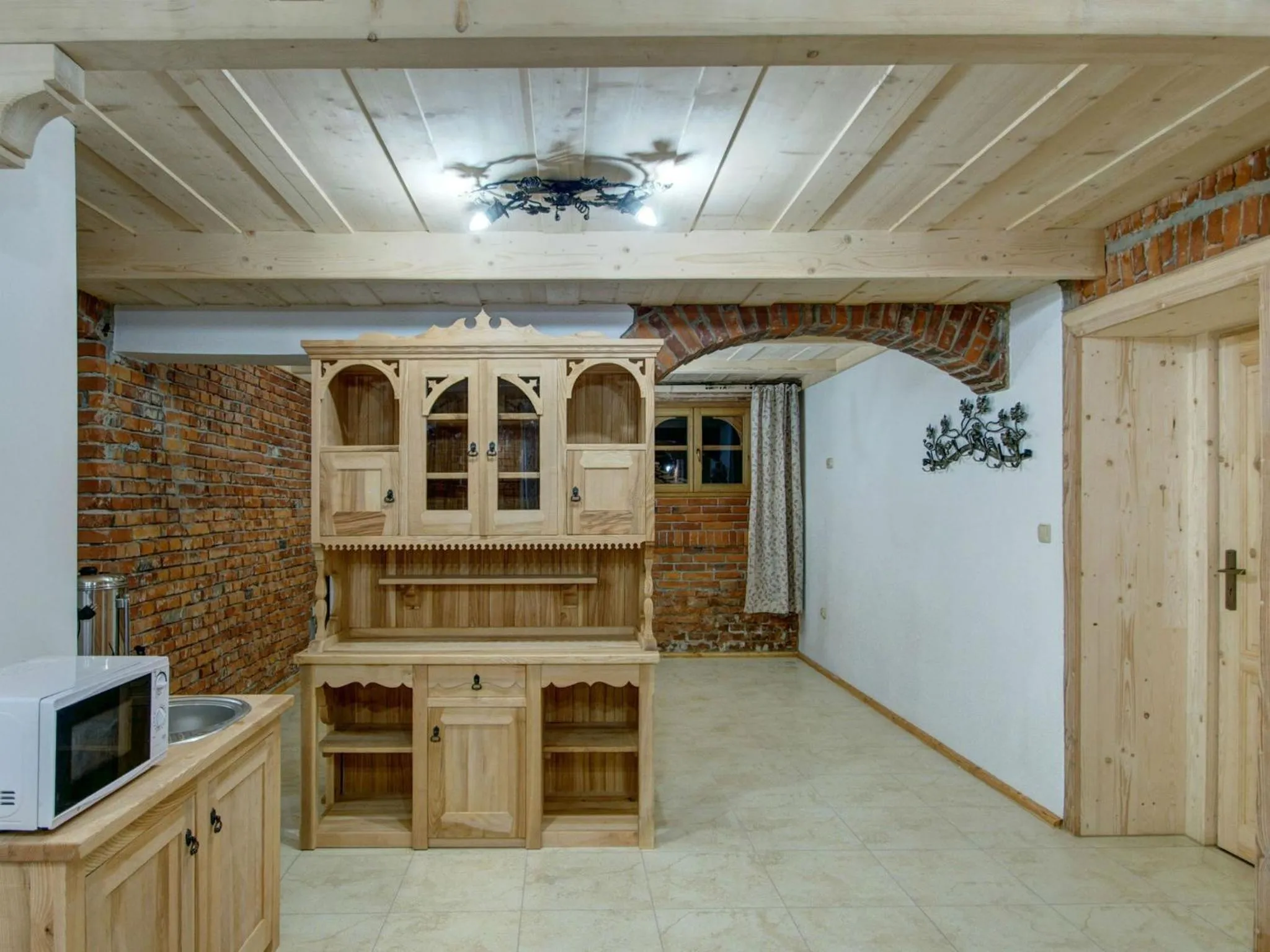 Communal kitchen in Pokoje Gościnne Światłomir