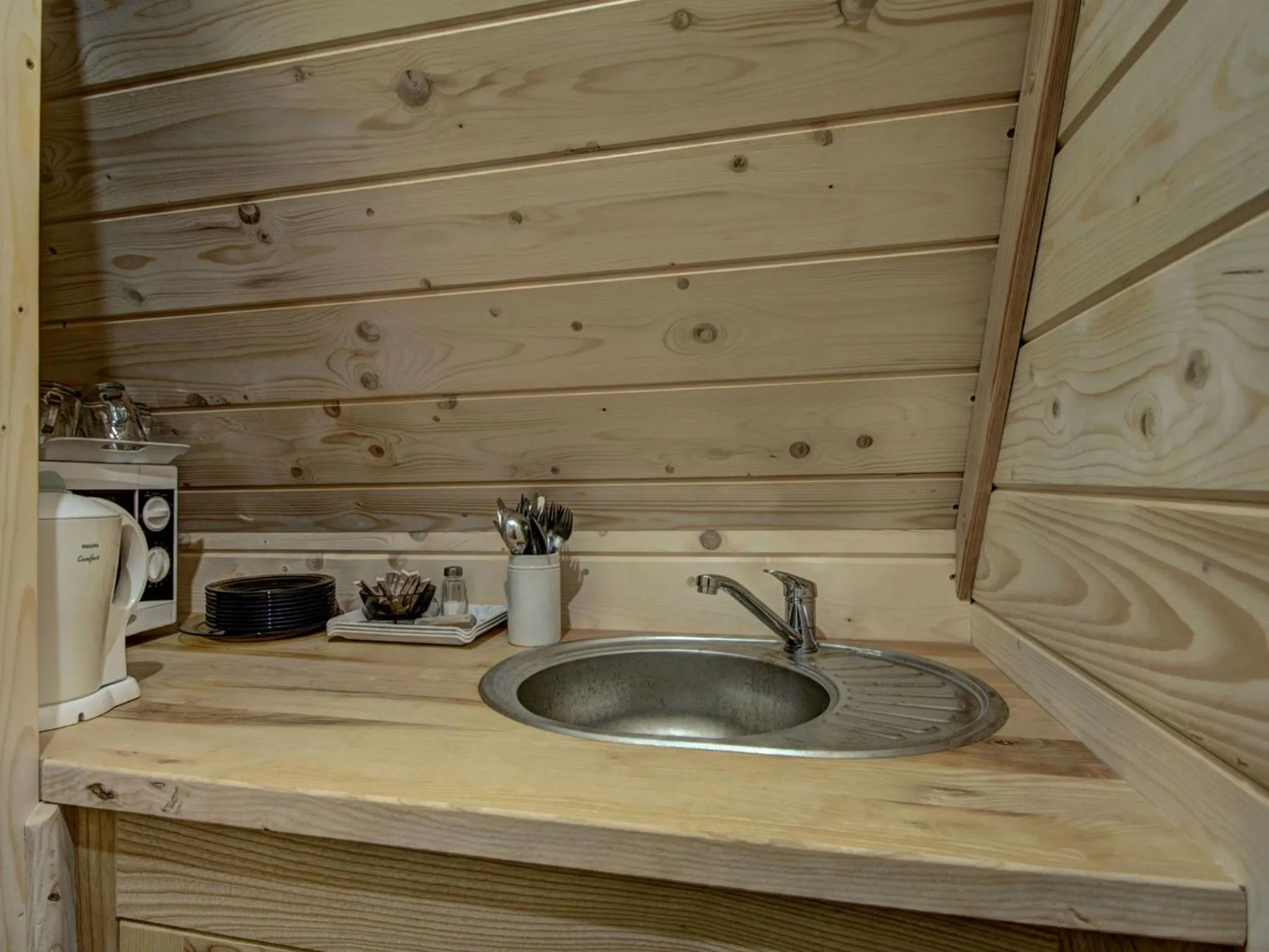 Kitchen or kitchenette in Pokoje Gościnne Światłomir