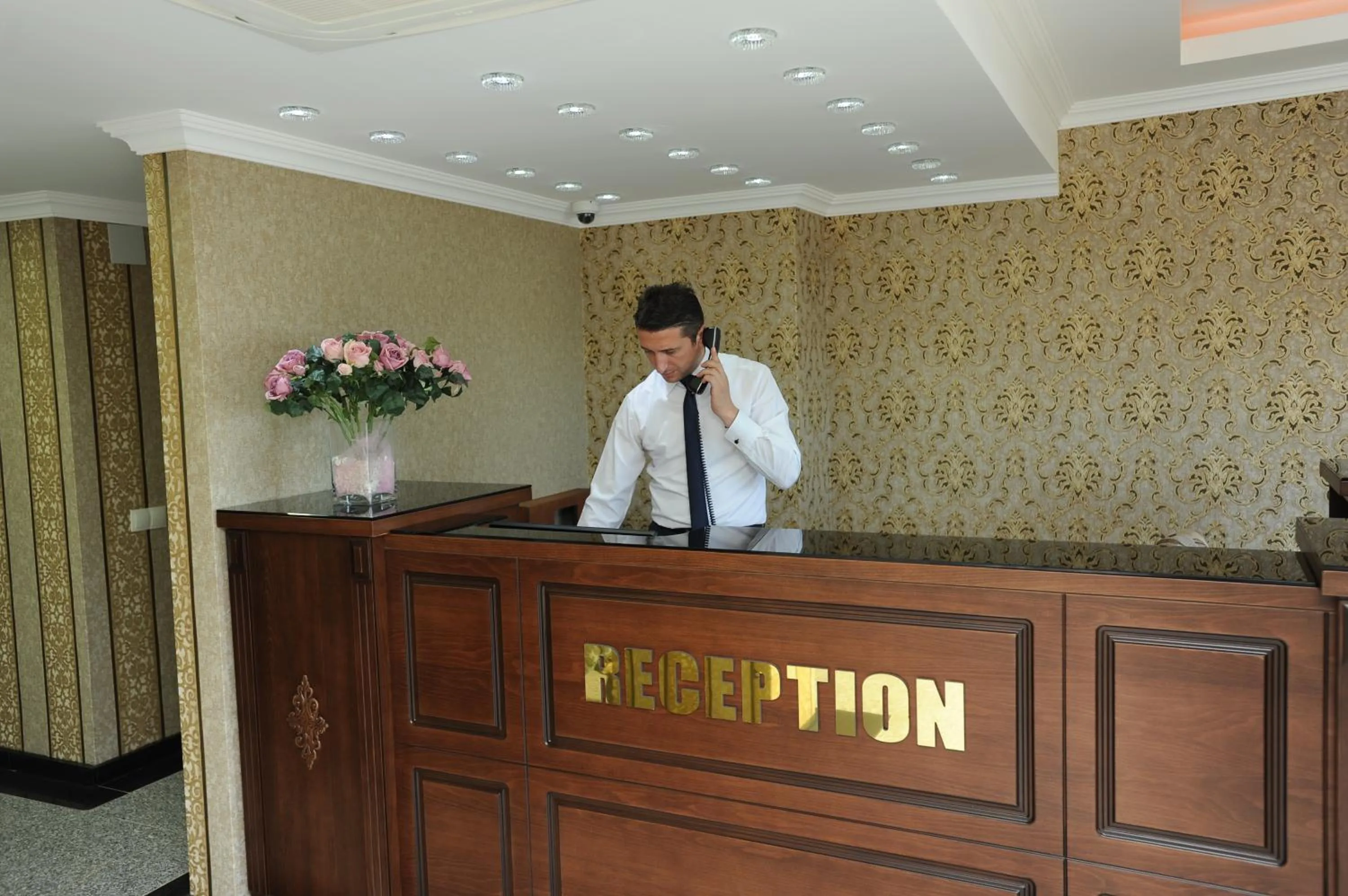 Lobby or reception in Vurna Butik Hotel