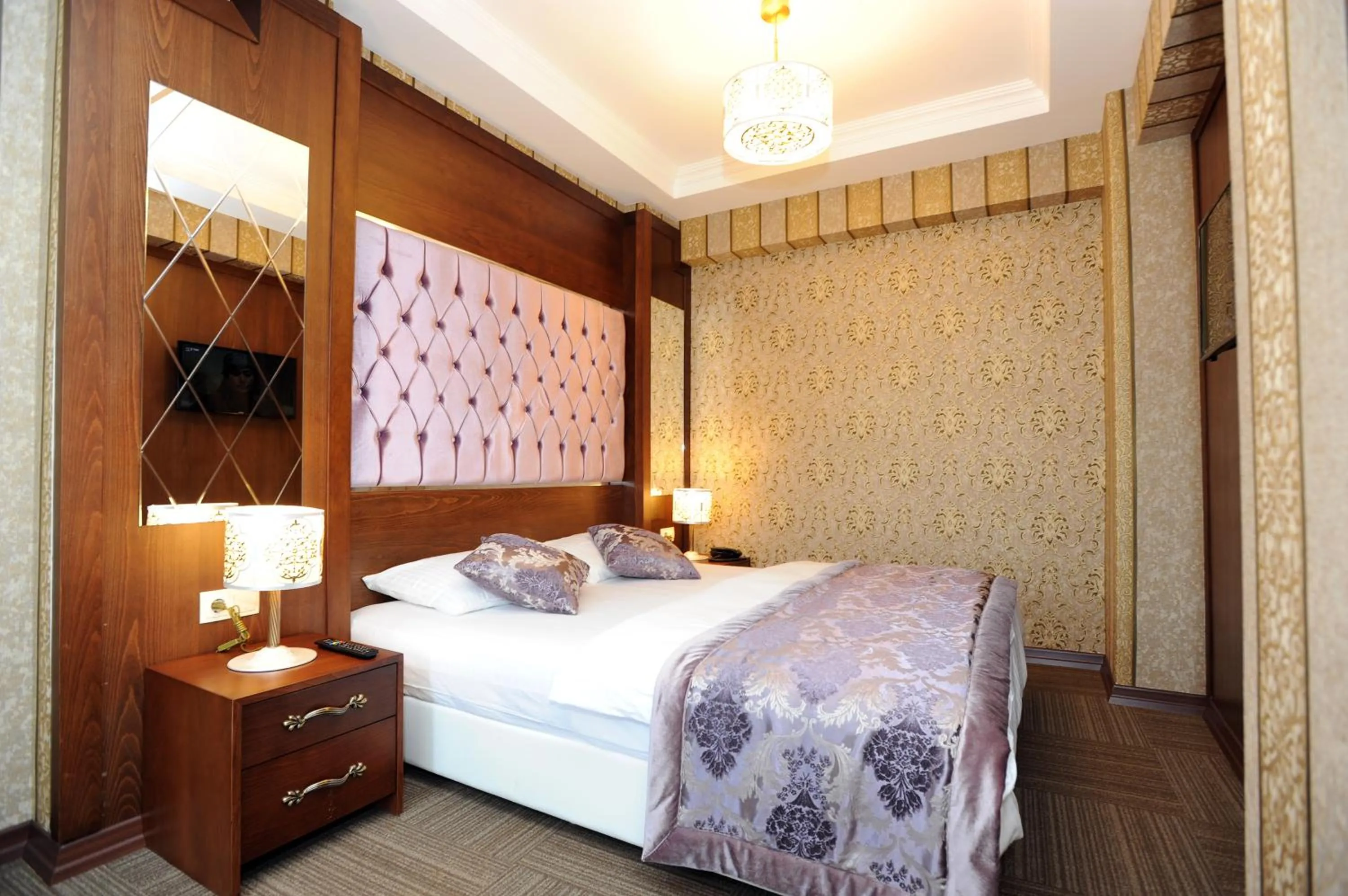 Bed in Vurna Butik Hotel